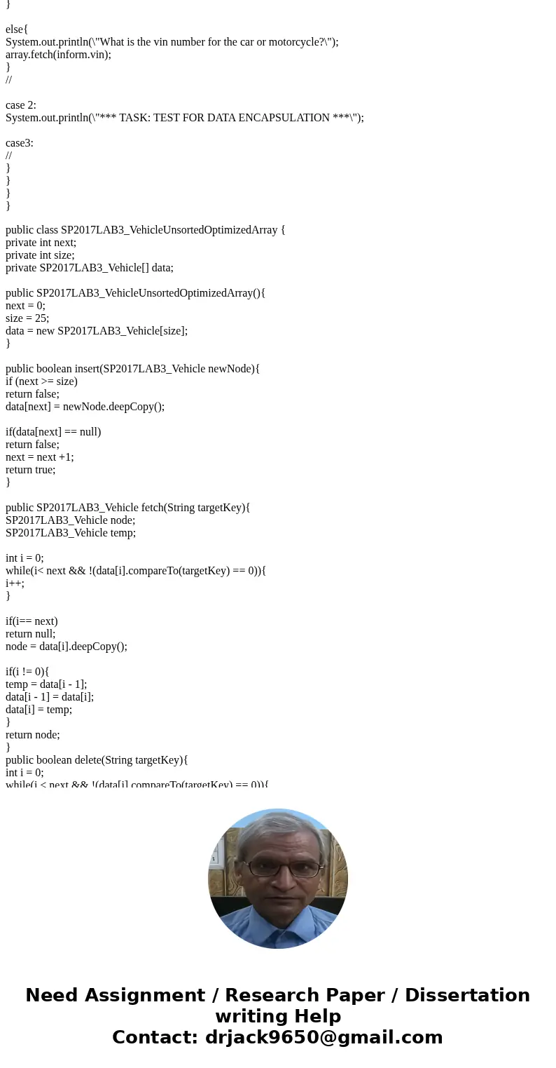 This is the assignment: OBJECTIVES After finishing this lab, students can have the following: Understand how to declare an unsorted-optimized array data structu