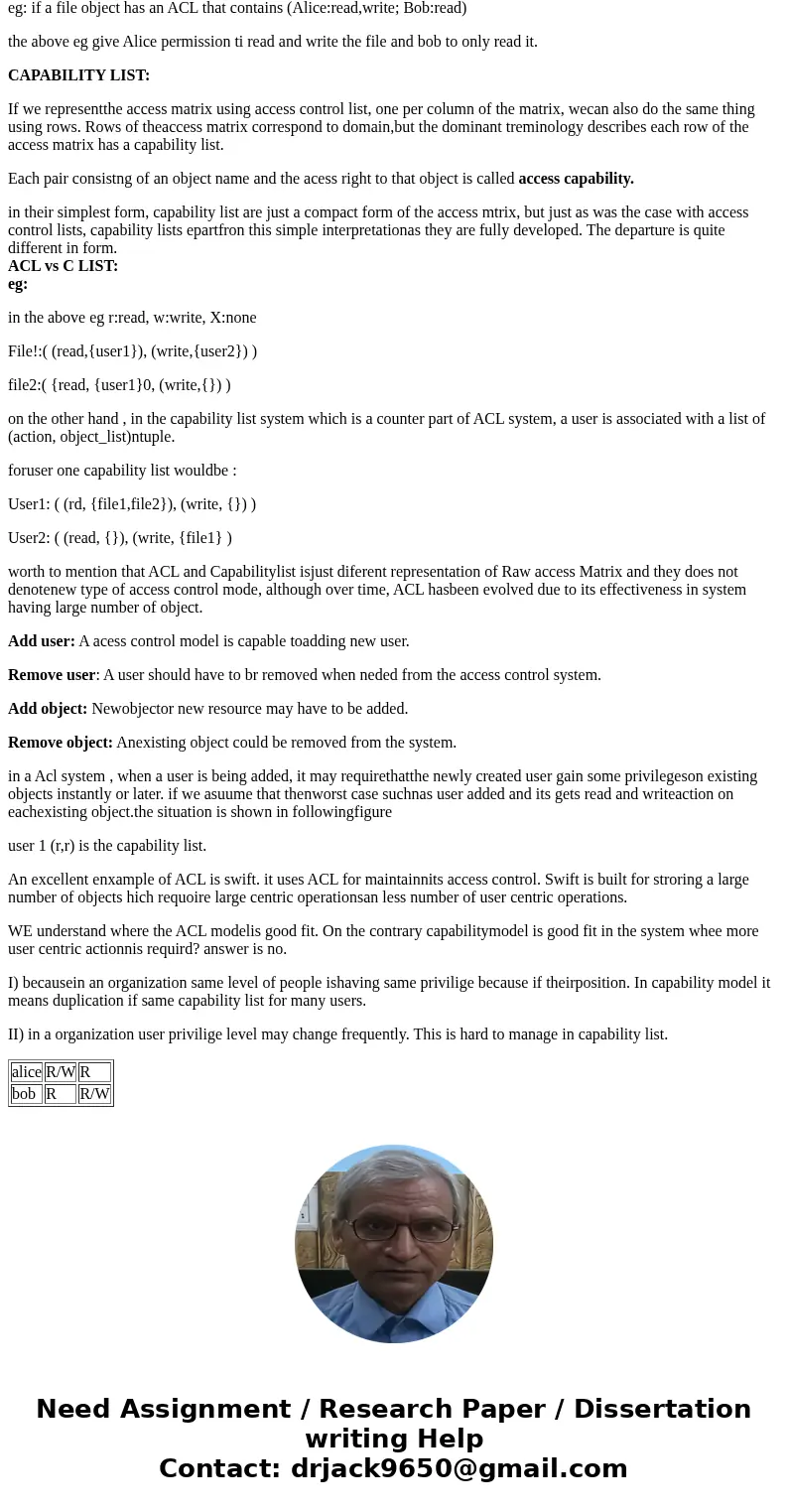 Using a sample scenario (e.g. University System), illustrate your understanding of an Access Control matrix along with inclusion of access rights. Demonstrate h Using a sample scenario (e.g. University System), illustrate your understanding of an Access Control matrix along with inclusion of access rights. Demonstrate h