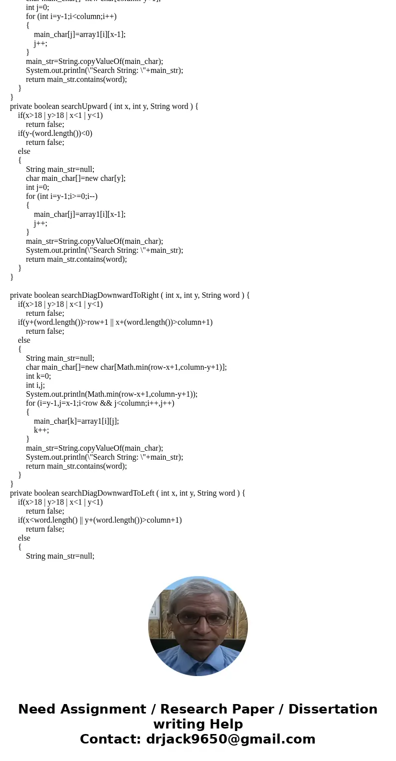 Write a program of wordSearch puzzle that use the following text file as an input. The output should be like this: PIXEL found (left) at (0,9). ( Use JAVA Array Write a program of wordSearch puzzle that use the following text file as an input. The output should be like this: PIXEL found (left) at (0,9). ( Use JAVA Array
