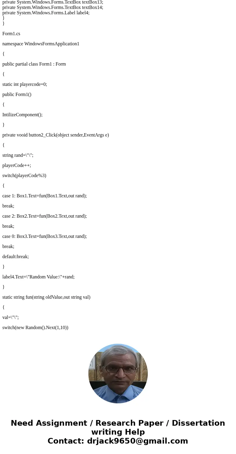 C# Windows Forms Visual Studios You are to create the classic game of Wheel of Fortune. Your application should consist of 3 players, underlines to represent l  C# Windows Forms Visual Studios You are to create the classic game of Wheel of Fortune. Your application should consist of 3 players, underlines to represent l