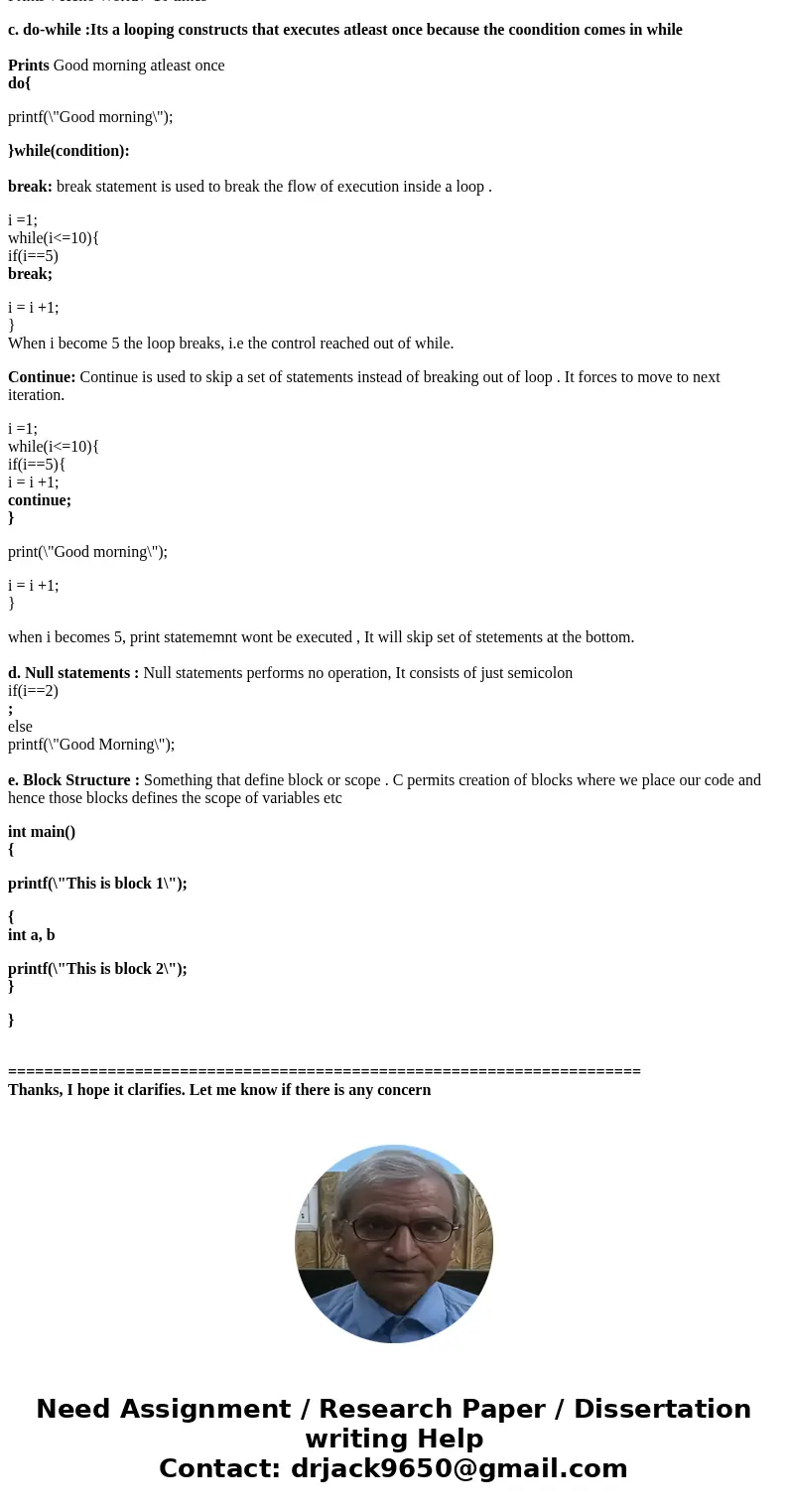 Can anyone help explain these to me? Assume you are in C++ 1. Operators a. +, -. *, /, %, =, operation with assignment, pre/post increment/decrement, and ?:, b. Can anyone help explain these to me? Assume you are in C++ 1. Operators a. +, -. *, /, %, =, operation with assignment, pre/post increment/decrement, and ?:, b.