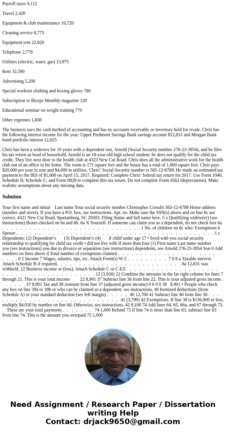 Christopher Crosphit (age 42) owns and operates a health club called Catawba Fitness. The business is located at 4321 New Cut Road, Spartanburg, SC 29303. The p Christopher Crosphit (age 42) owns and operates a health club called Catawba Fitness. The business is located at 4321 New Cut Road, Spartanburg, SC 29303. The p