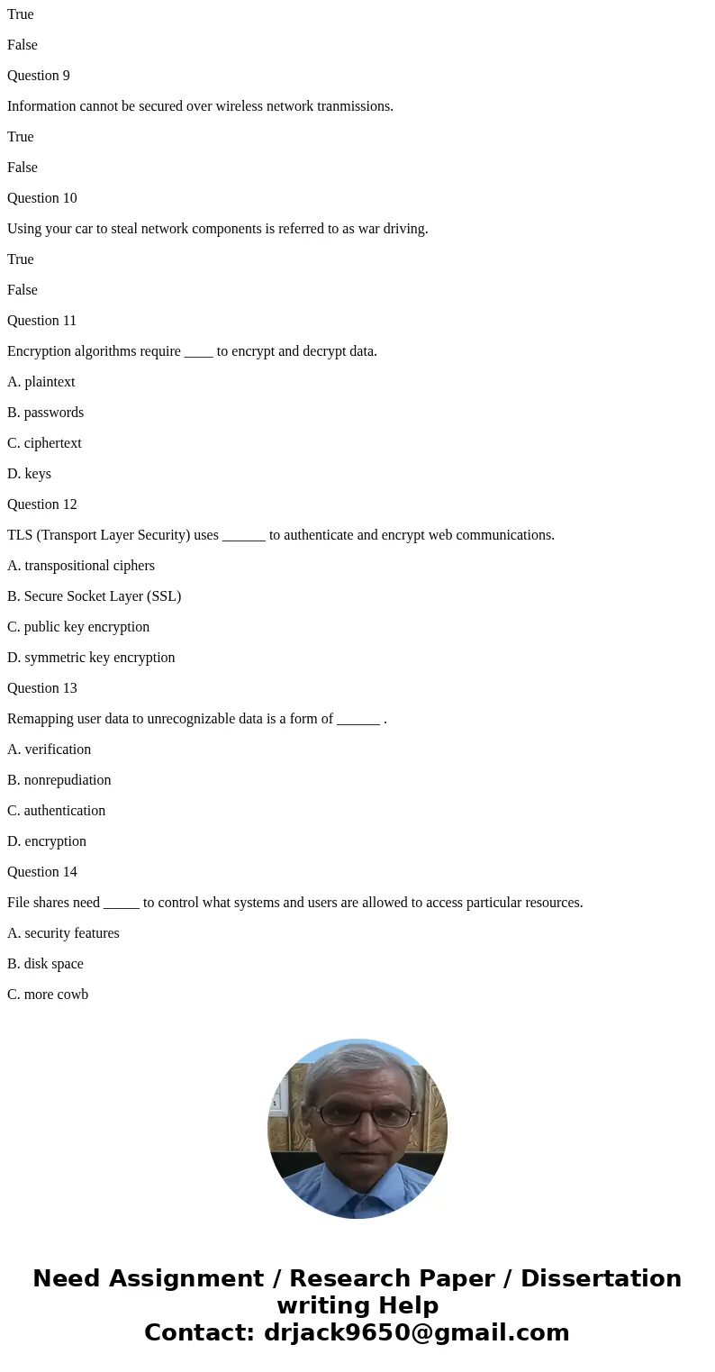 Computer science help! Question 1 Organizations should have policies about what information personnel may reveal to others. Organizations should have policies a Computer science help! Question 1 Organizations should have policies about what information personnel may reveal to others. Organizations should have policies a