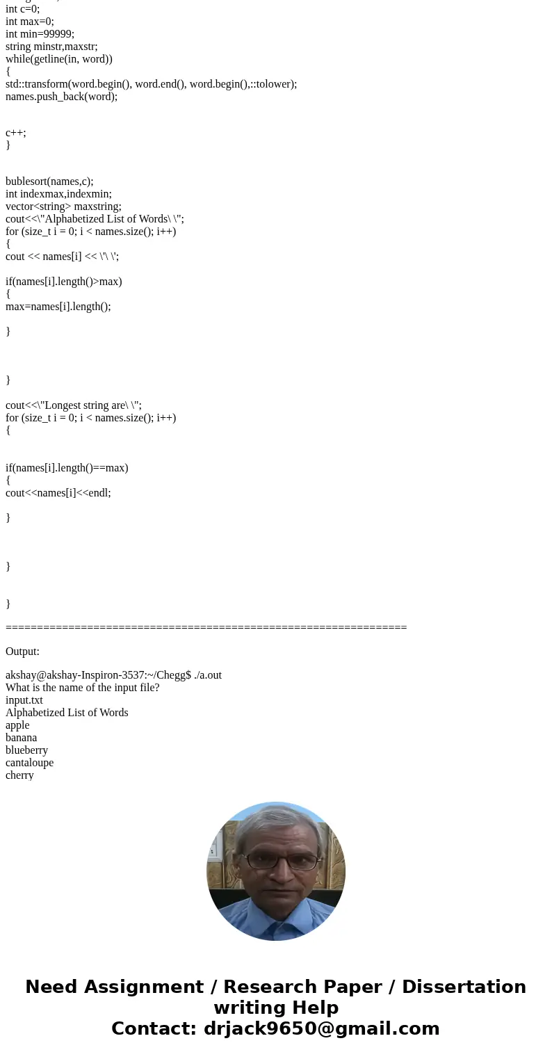 Create a C++ program using functions aside from main and sorting (as described below) that will -interactively prompt the user for and read the name of an input Create a C++ program using functions aside from main and sorting (as described below) that will -interactively prompt the user for and read the name of an input