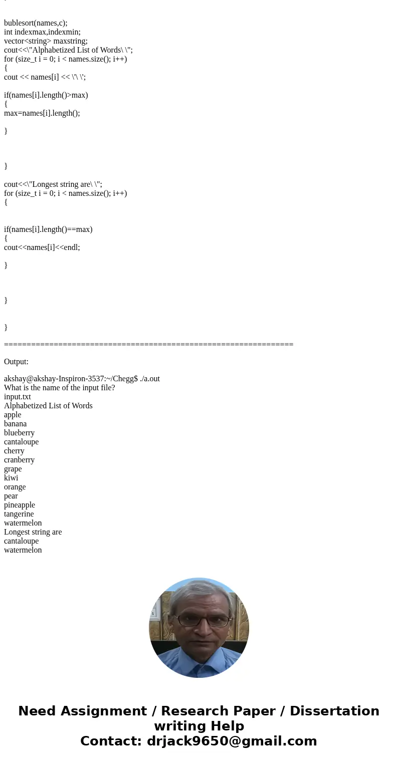 Create a C++ program using functions aside from main and sorting (as described below) that will -interactively prompt the user for and read the name of an input Create a C++ program using functions aside from main and sorting (as described below) that will -interactively prompt the user for and read the name of an input