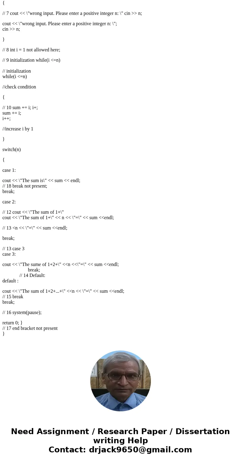 Debugging (1 question, 14 points) Circle all syntax errors and logic errors in following code, and correct it. There will be more than 14 errors. One correction Debugging (1 question, 14 points) Circle all syntax errors and logic errors in following code, and correct it. There will be more than 14 errors. One correction