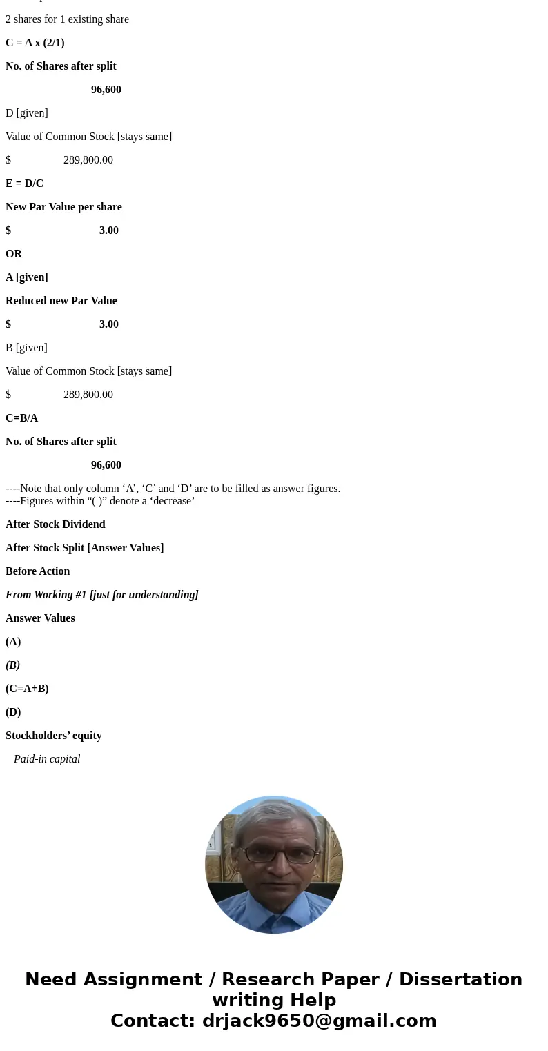 Exercise 11-15 Before Action After Stock Dividend After Stock Split Open Show Work LINK TO TEXT SAVE FOR LATER SUBMIT ANSWER Exercise 11-15 On October 31, the s