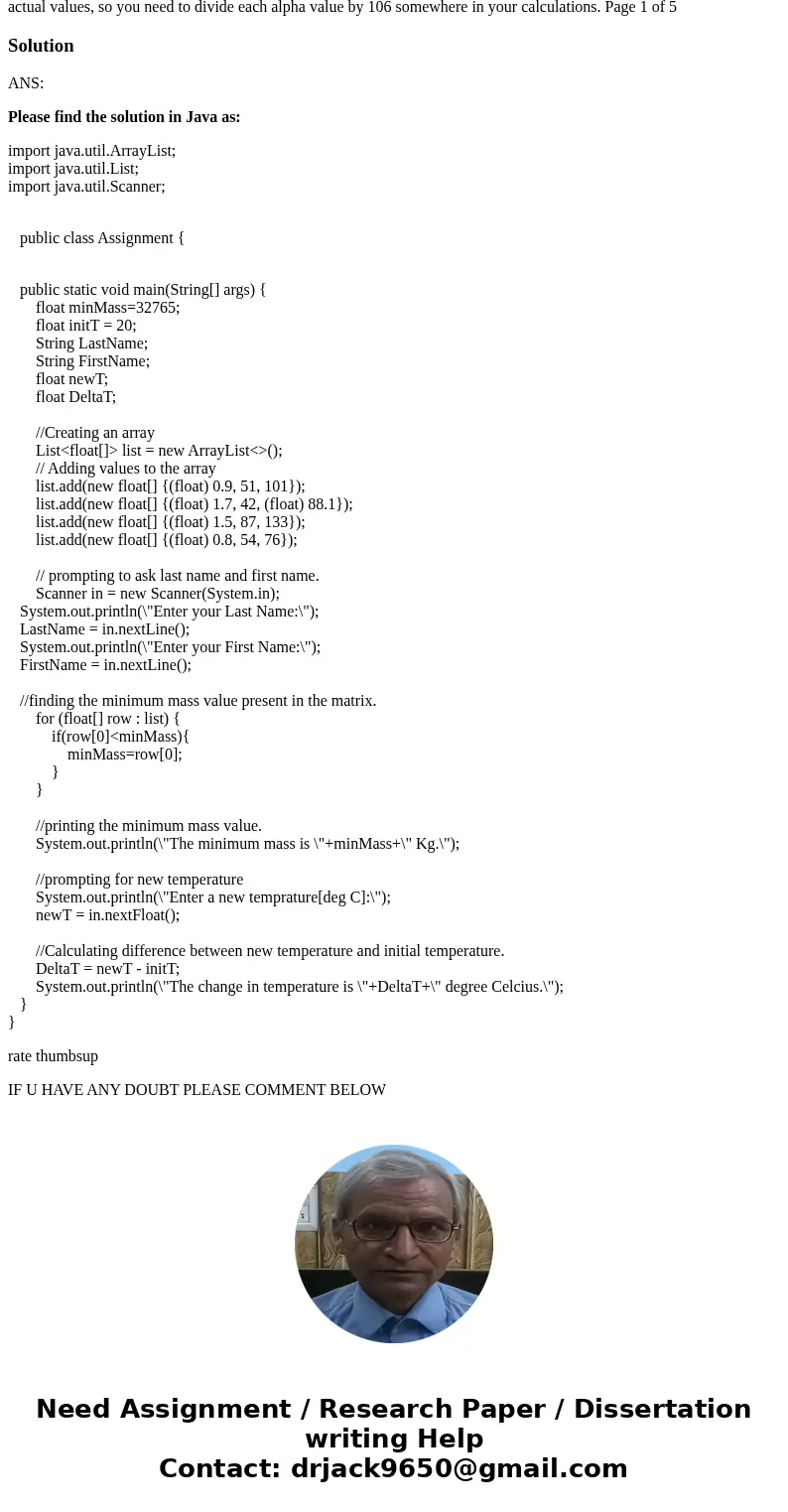  Further Challenge Questions Challenge Question 1 Most materials expand as their temperature increases. One way to quantify this is with the volumetric coeficie