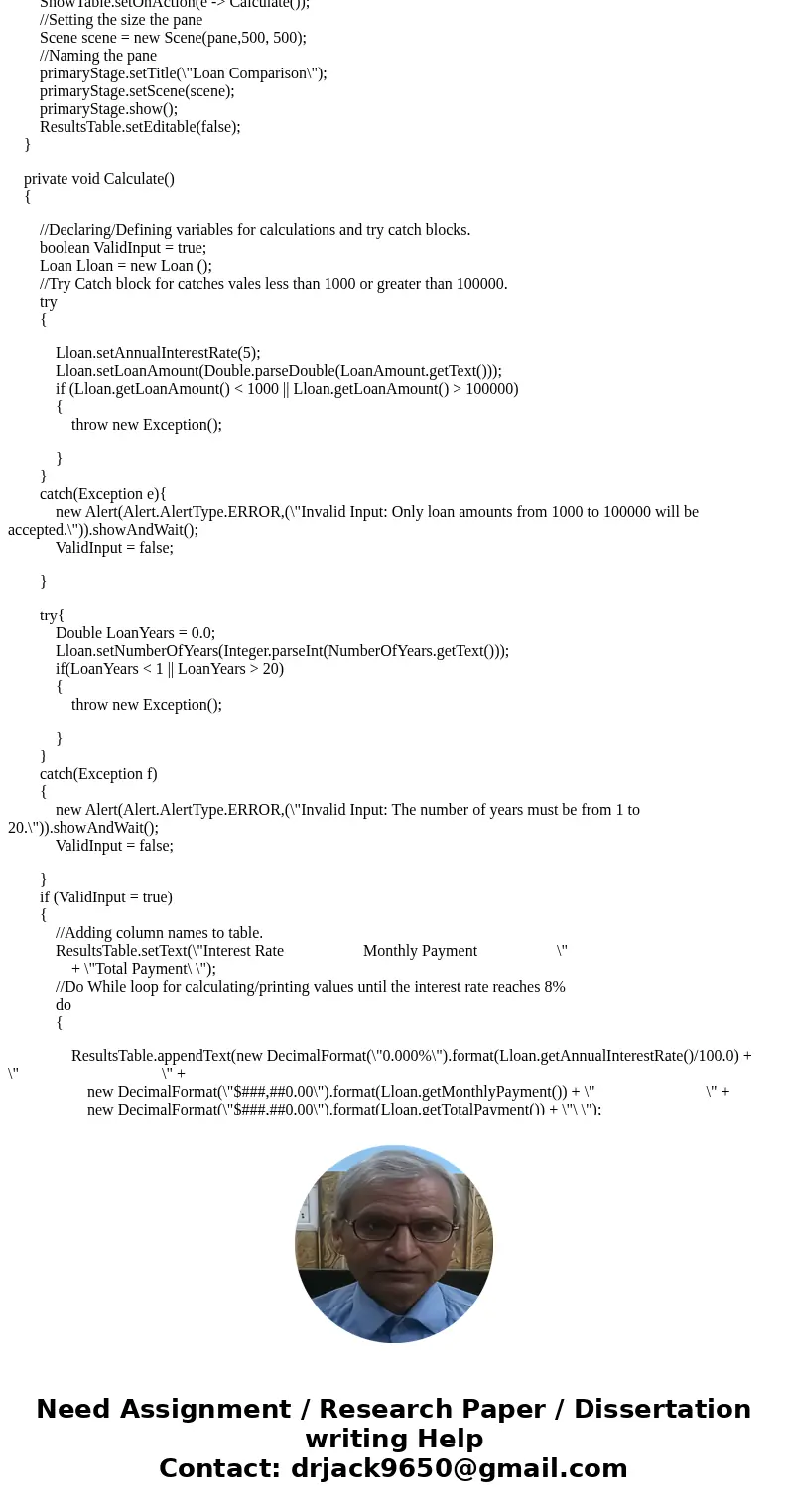 Help with try-catch blocks. I just can\'t seem them to work right. Help! import java.text.DecimalFormat; import javafx.scene.layout.AnchorPane; import javafx.sc Help with try-catch blocks. I just can\'t seem them to work right. Help! import java.text.DecimalFormat; import javafx.scene.layout.AnchorPane; import javafx.sc
