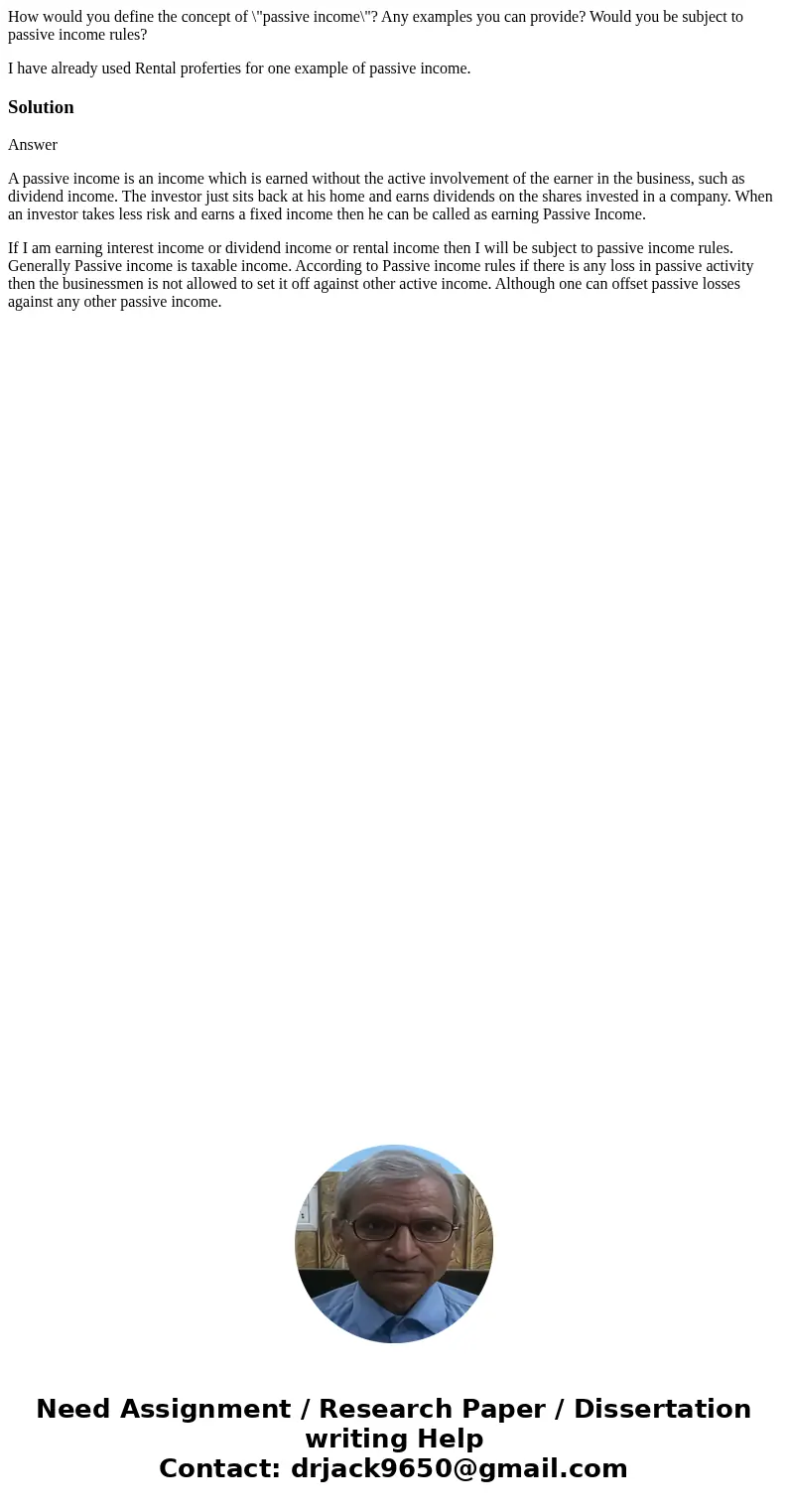 How would you define the concept of \ How would you define the concept of \