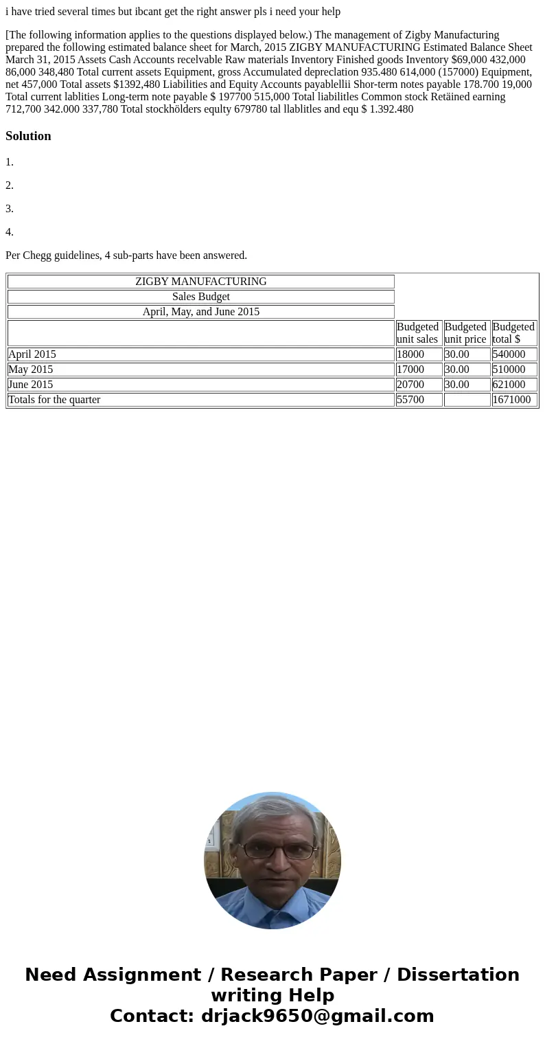  i have tried several times but ibcant get the right answer pls i need your help [The following information applies to the questions displayed below.) The manag