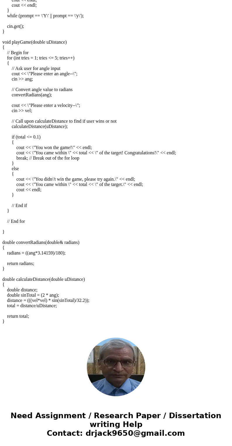 I need a c++ code for with three classes. 1st class is launcher, 2nd class is projectile, 3rd class is target. the target moves in a circle (like a satellite).  I need a c++ code for with three classes. 1st class is launcher, 2nd class is projectile, 3rd class is target. the target moves in a circle (like a satellite).