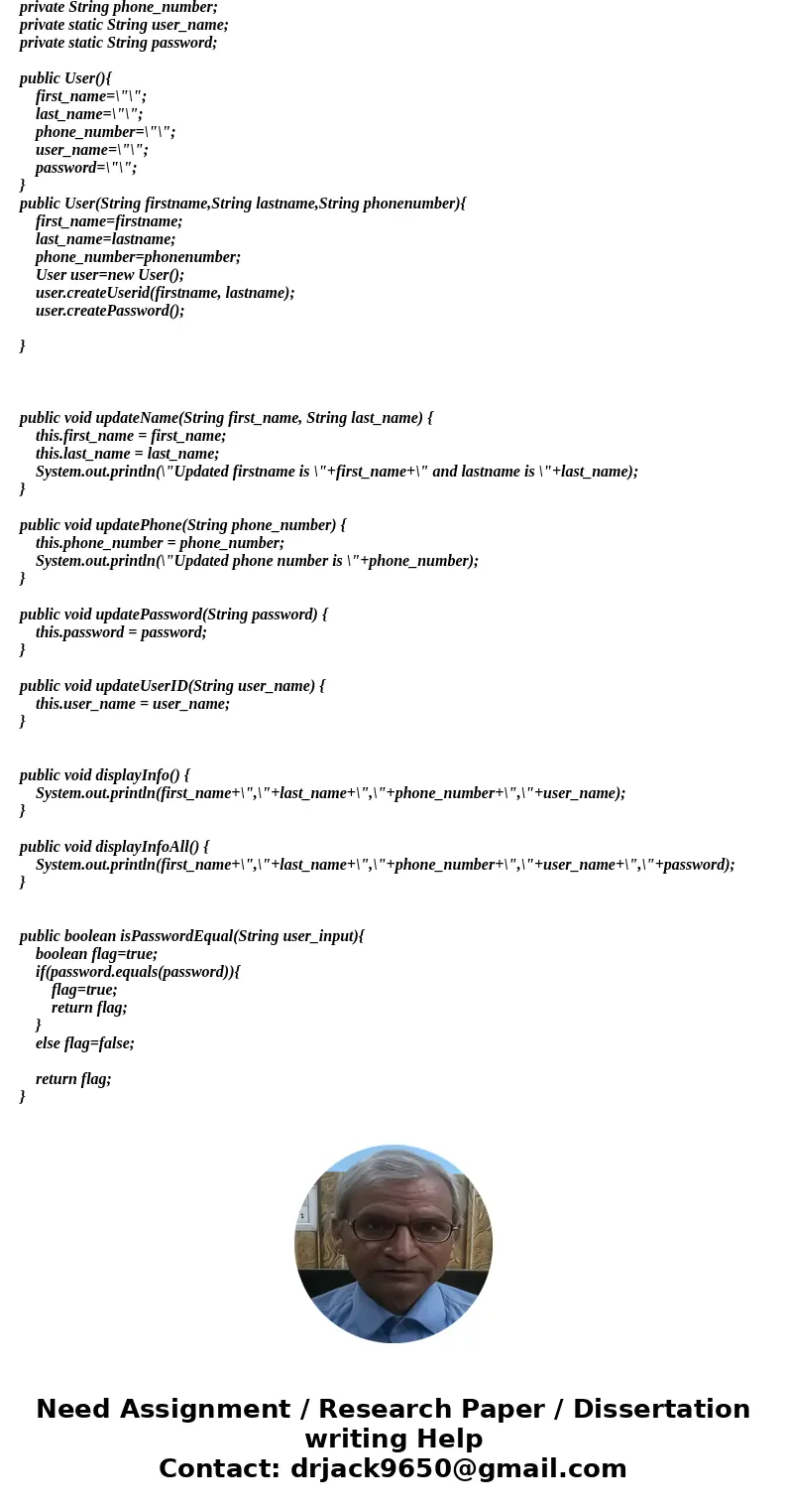 Java Program I have most of the code done but I am having trouble with generating the password. Any help to correct/improve the code and meet the requirements t Java Program I have most of the code done but I am having trouble with generating the password. Any help to correct/improve the code and meet the requirements t