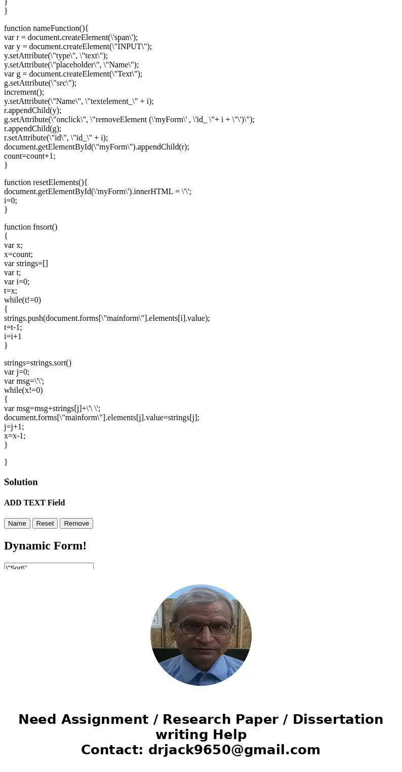 Develop a Javascript application that allows the user to enter strings into a variable number of input widgets. As a string is entered by the user its length is