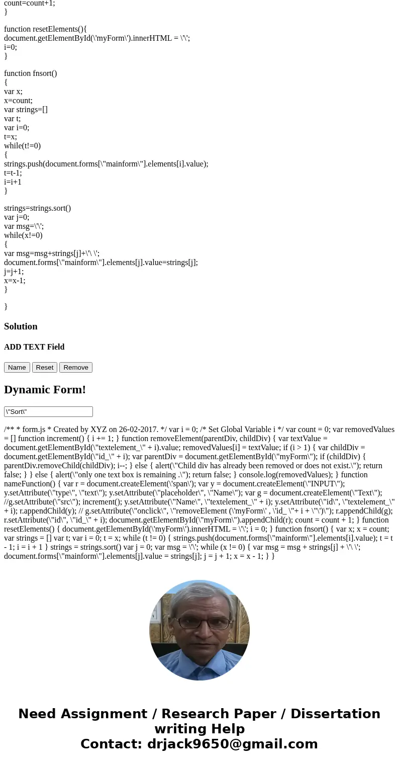 Develop a Javascript application that allows the user to enter strings into a variable number of input widgets. As a string is entered by the user its length is