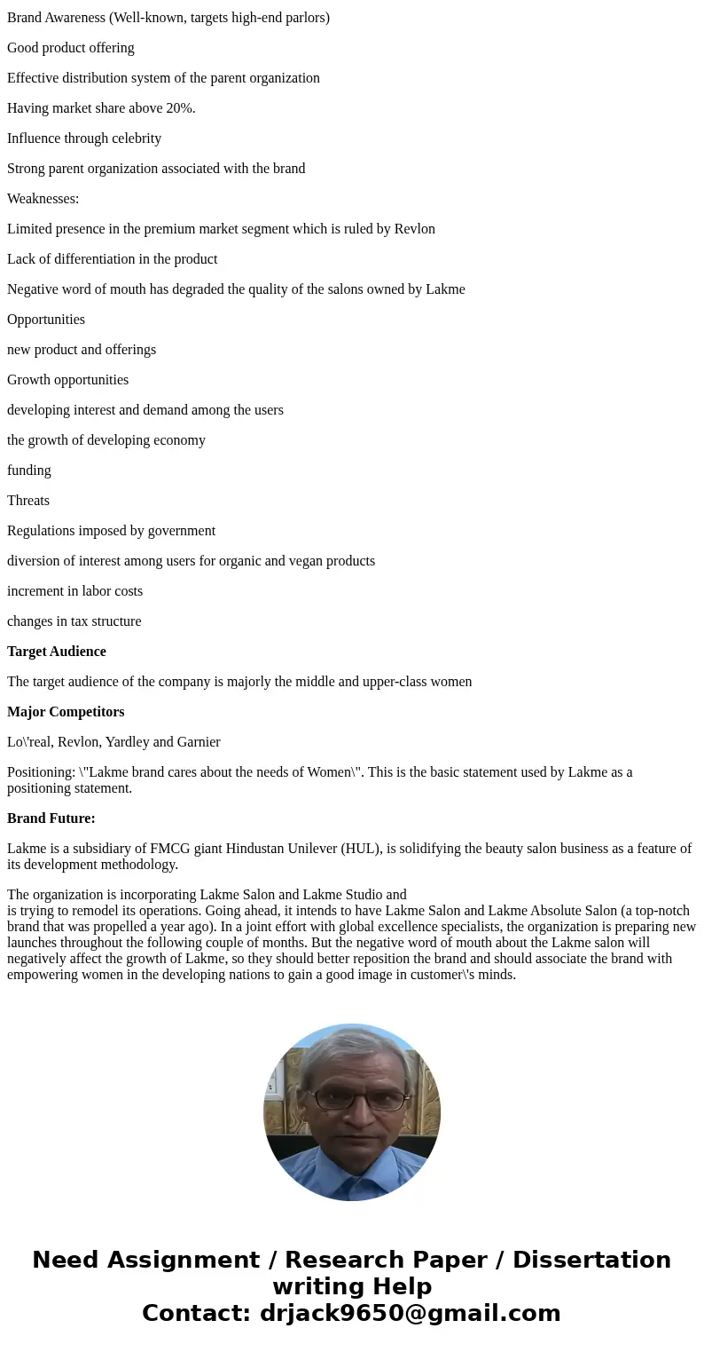 Lakme C Beauty Producf) d Research 3-4 Peges \  Lakme C Beauty Producf) d Research 3-4 Peges \