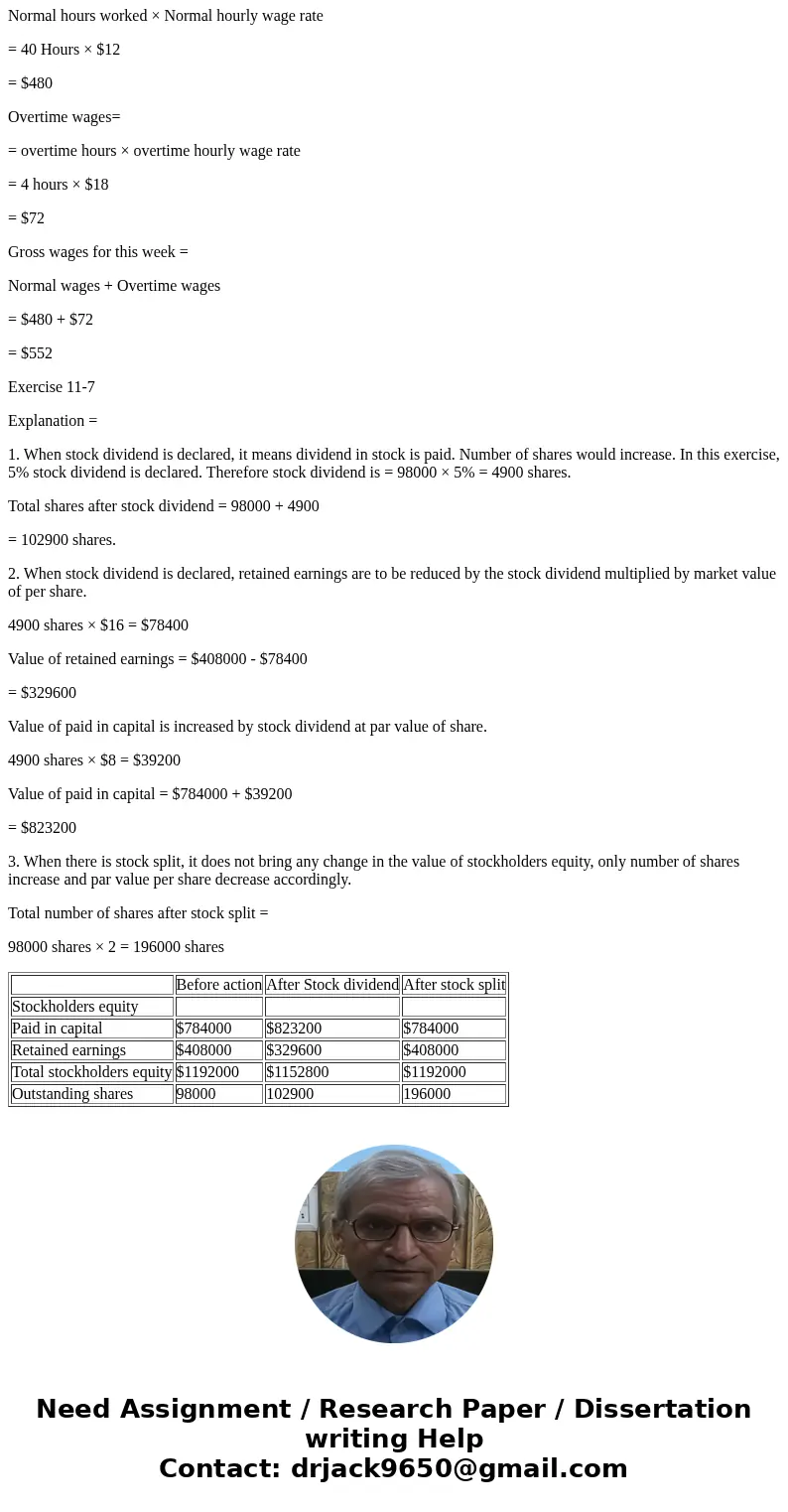 Multiple Choice Question 15 Jerri Rice has worked 44 hours this week. She worked at least of 8 hours each day. Her regular hourly wage is $12 per hour with one  Multiple Choice Question 15 Jerri Rice has worked 44 hours this week. She worked at least of 8 hours each day. Her regular hourly wage is $12 per hour with one