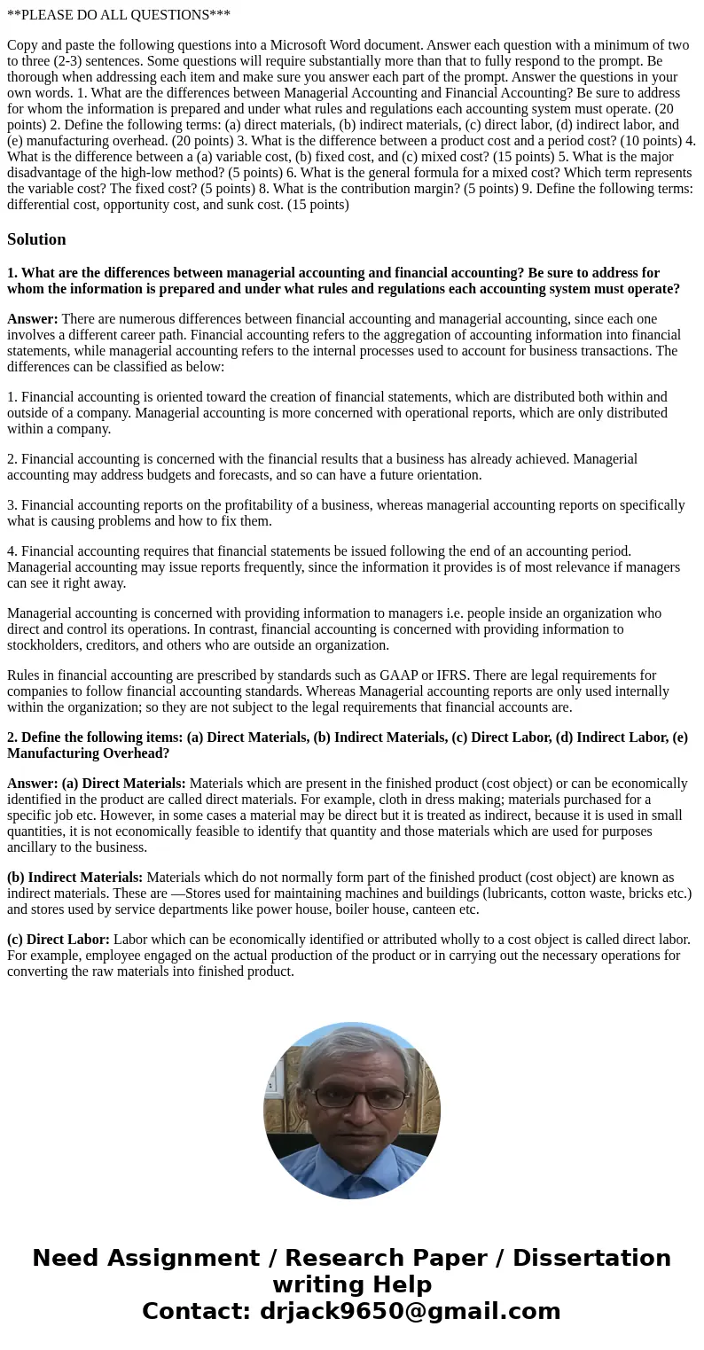 **PLEASE DO ALL QUESTIONS*** Copy and paste the following questions into a Microsoft Word document. Answer each question with a minimum of two to three (2-3) se **PLEASE DO ALL QUESTIONS*** Copy and paste the following questions into a Microsoft Word document. Answer each question with a minimum of two to three (2-3) se