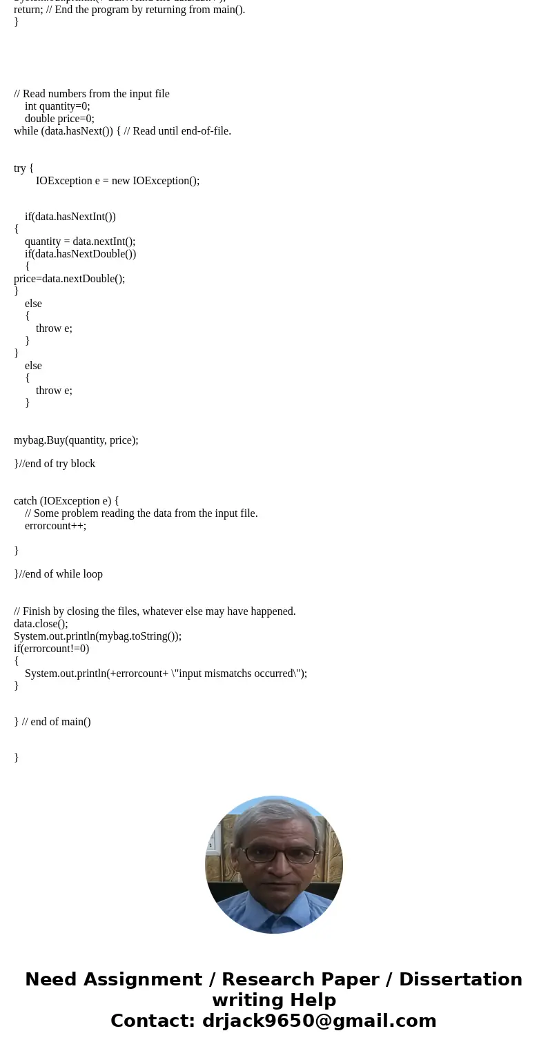 Please need this program done ASAP use comments and exceptions and inheritance. do not use stacks!! and Additional Packages that are not needed!! Here are some  Please need this program done ASAP use comments and exceptions and inheritance. do not use stacks!! and Additional Packages that are not needed!! Here are some