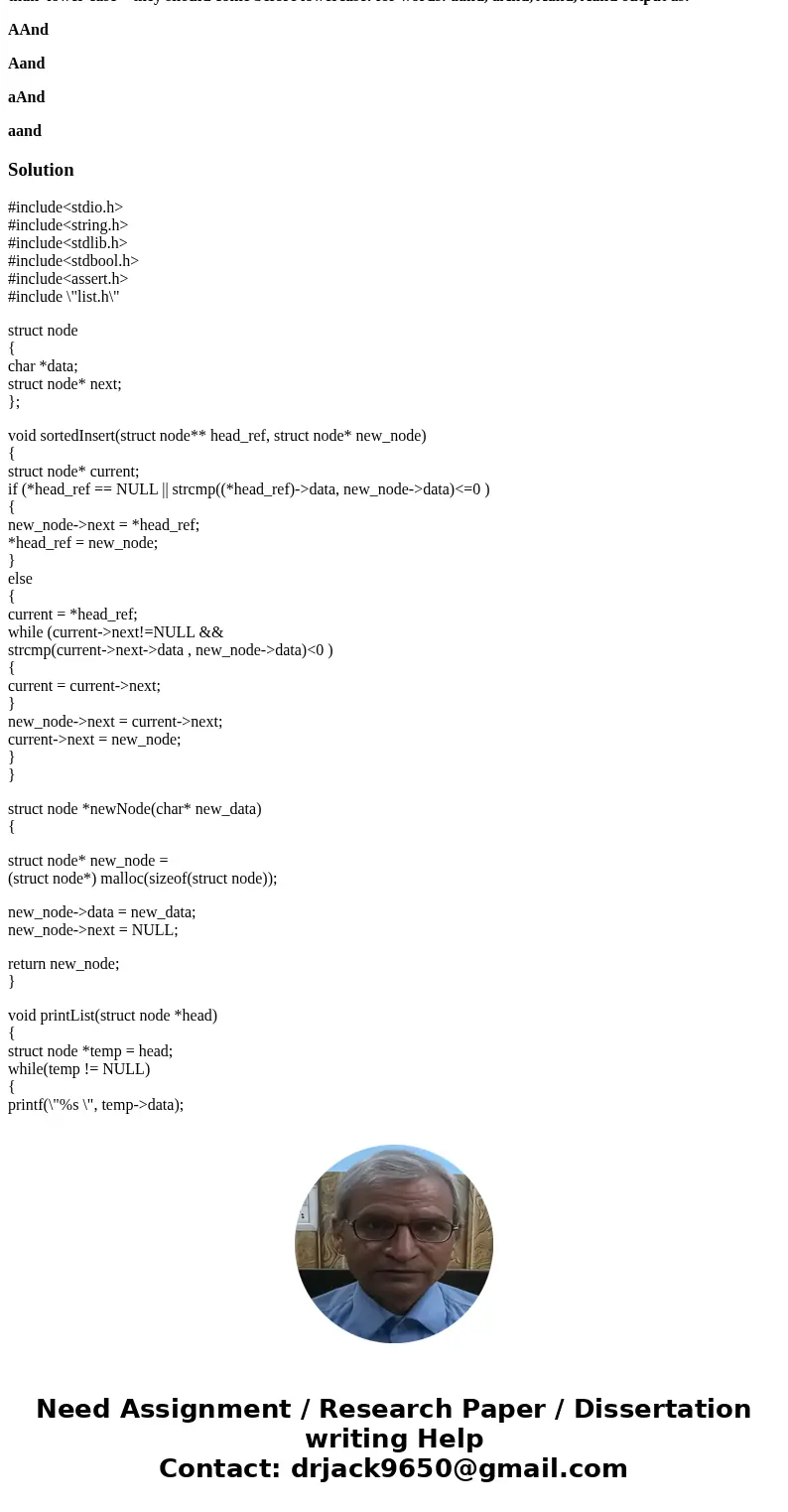 POINTER SORTER Need a program in a C language. 0. Introduction In this assignment, you will practice programming with C pointers and using dynamic memory. Manip
