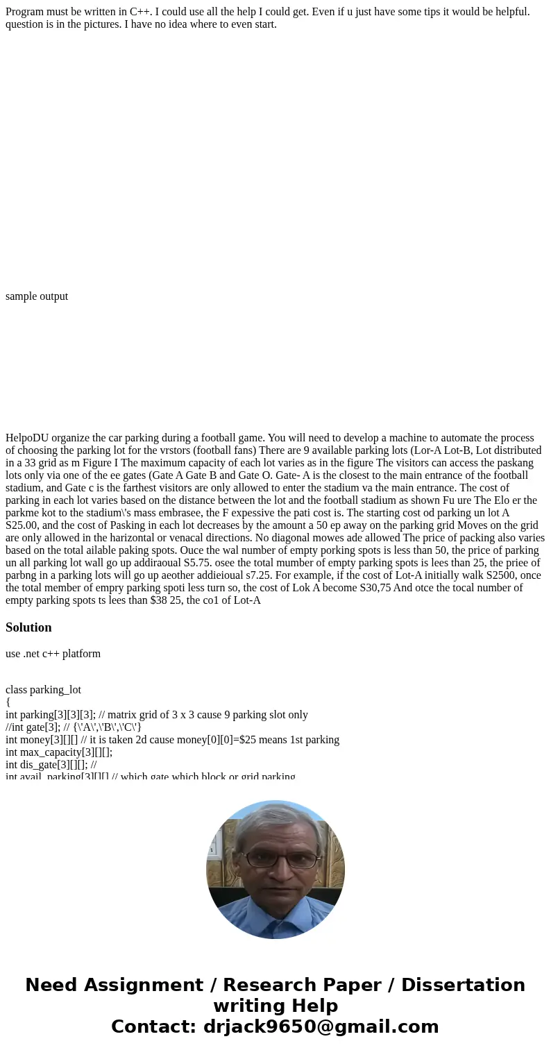 Program must be written in C++. I could use all the help I could get. Even if u just have some tips it would be helpful. question is in the pictures. I have no 