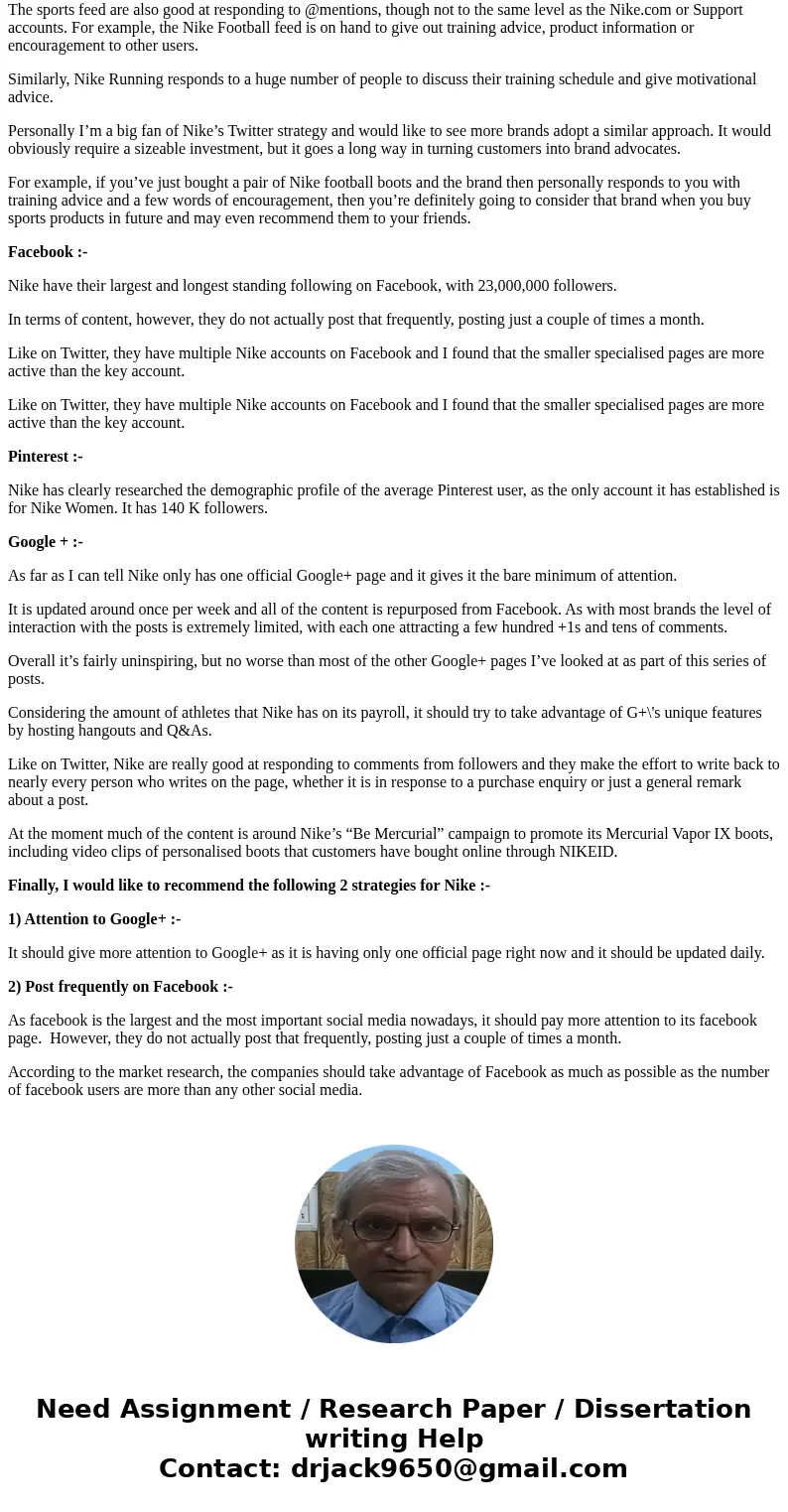 Select a product, line of products, or brand from a company of your choice and research the company’s social media marketing strategies. Carefully examine the s Select a product, line of products, or brand from a company of your choice and research the company’s social media marketing strategies. Carefully examine the s