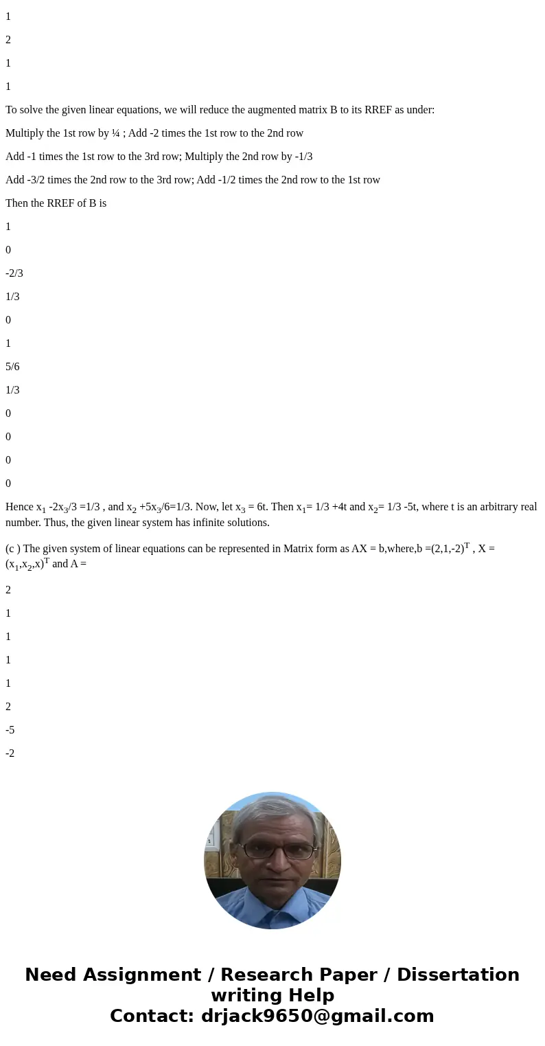 Solve the following set, of equations using gauss-elimination method. (a) 4x_1 + 2x_2 + 4x_3 = 24 x_1 + x_2 + 2x_3 = 10 2x_1 + lx_2 + x_3 = 10 (b) 4x_1 + 2x_2   Solve the following set, of equations using gauss-elimination method. (a) 4x_1 + 2x_2 + 4x_3 = 24 x_1 + x_2 + 2x_3 = 10 2x_1 + lx_2 + x_3 = 10 (b) 4x_1 + 2x_2