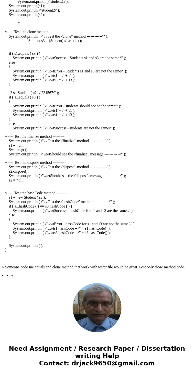 // ---------------------------------------------------------- // Student.java // ---------------------------------------------------------- public class Student