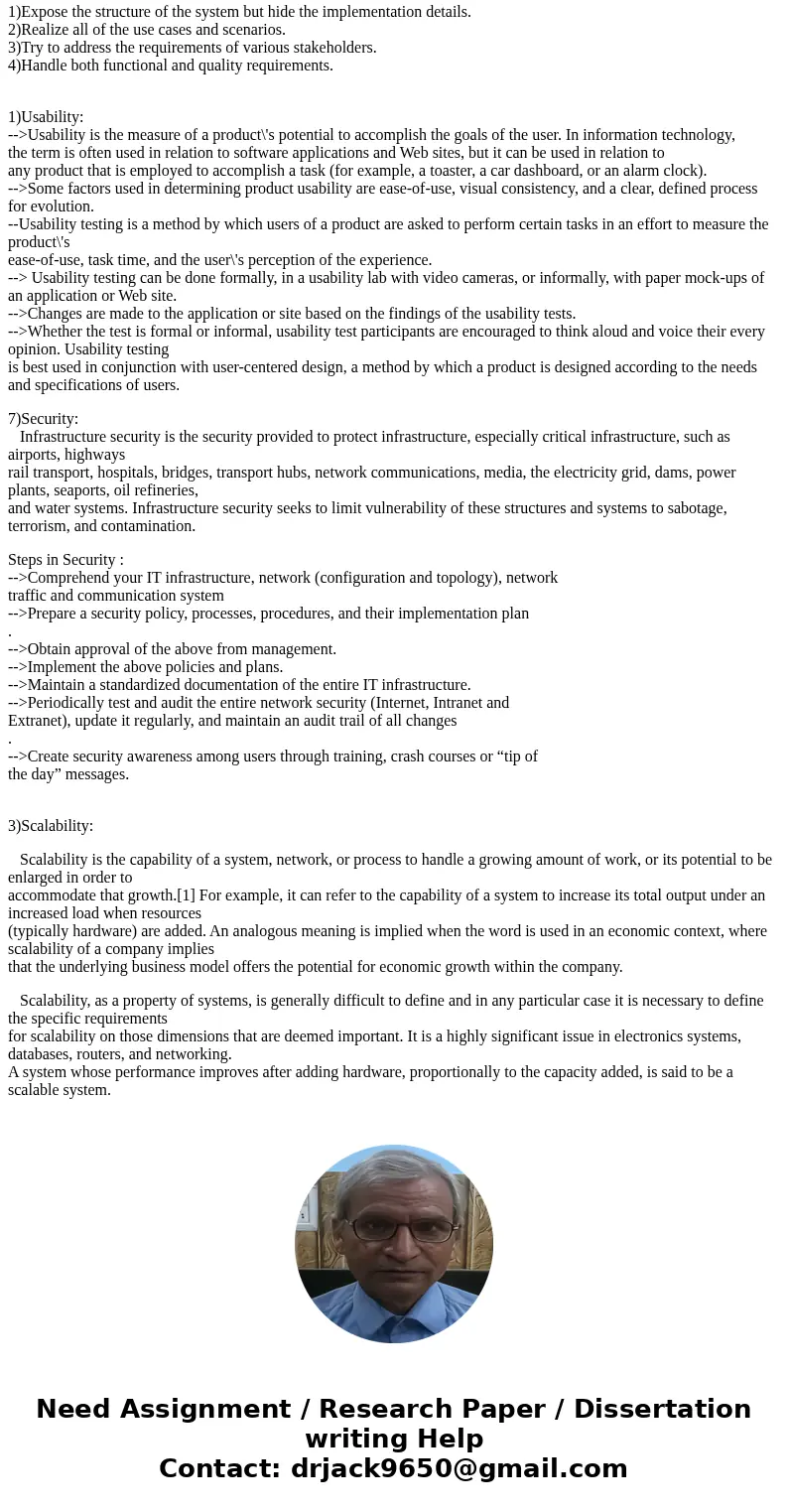 This is an IFSM 300 question. What does Performance mean in terms of IT architecture and why it is so important to a solid architecture to support information s
