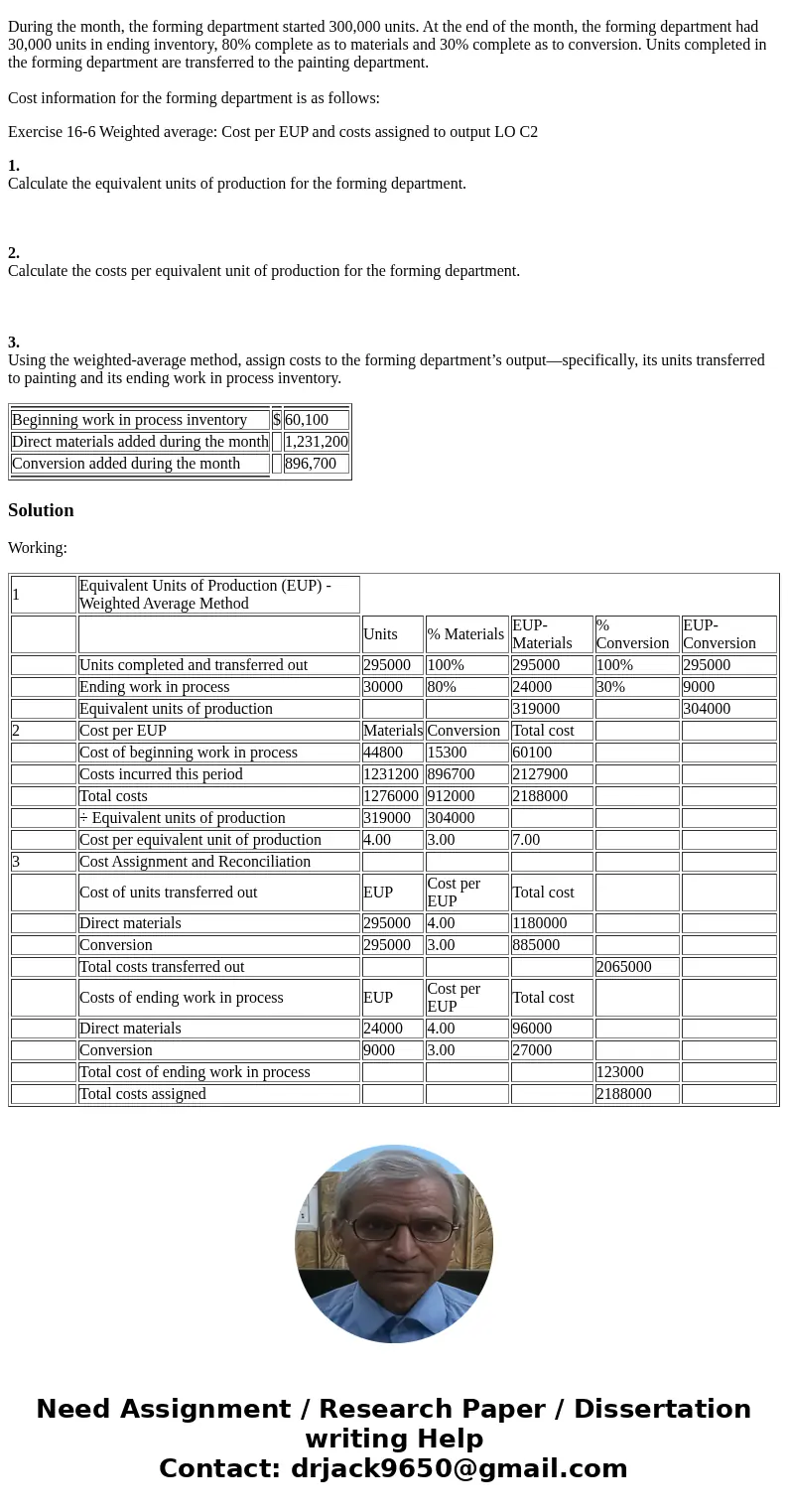 Use the following information for the Exercises below. [The following information applies to the questions displayed below.] The Fields Company has two manufact