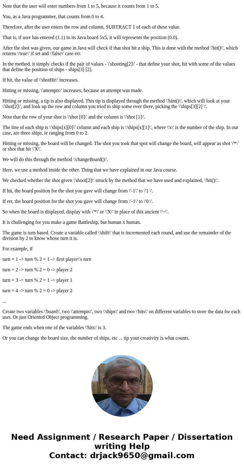 Using the JavaDocs an the UML diagrams produced with the tools, write a summary description of how the Battleship program is designed. describe the Battleship p