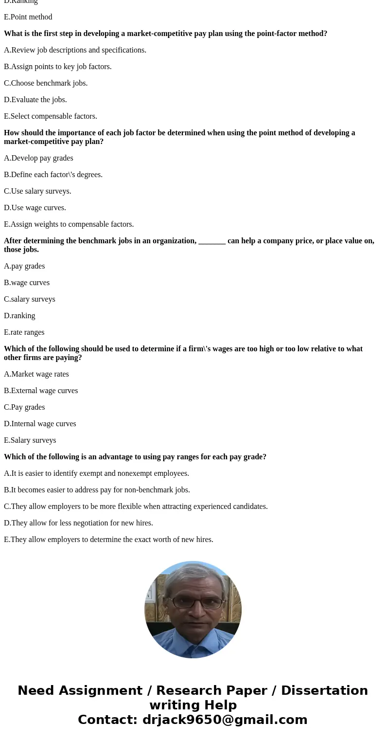 Which of the following is considered an indirect financial payment? A.Incentives B.Paid vacation C.Commissions D.Wages E.Bonuses Which of the following is consi Which of the following is considered an indirect financial payment? A.Incentives B.Paid vacation C.Commissions D.Wages E.Bonuses Which of the following is consi