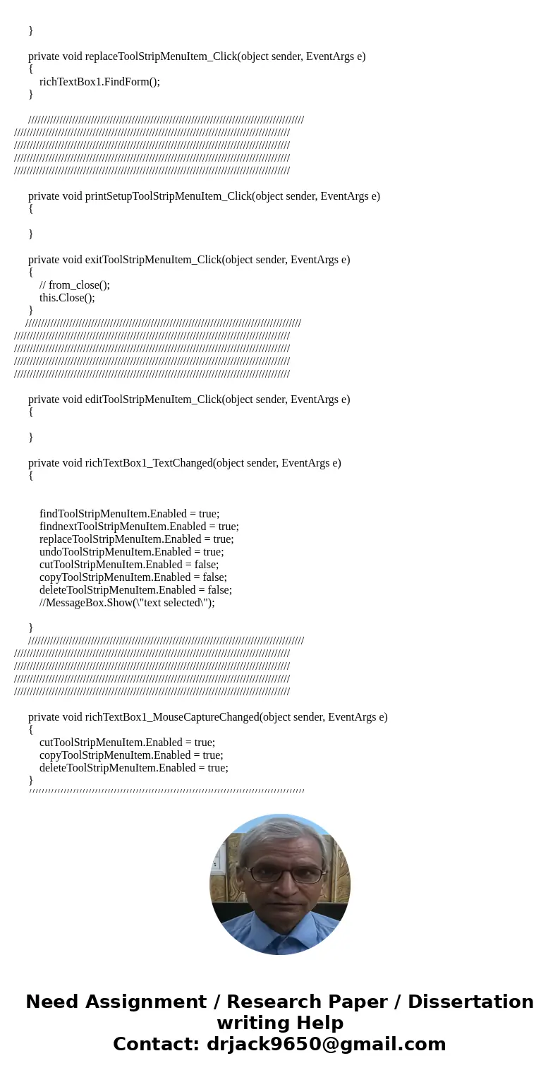 write a program to create a notepad in visual studio 2012Solution //////////////////////////////////////////////////////////////////////////////////////// ///// write a program to create a notepad in visual studio 2012Solution //////////////////////////////////////////////////////////////////////////////////////// /////