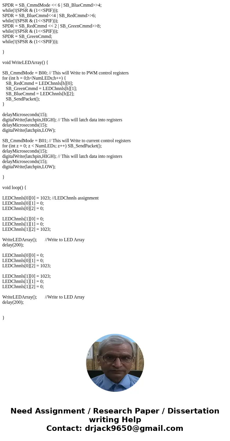 Write an Arduino code which, by different values/positions of a potentiometer input device, changes the rate of an LED blinking and synchronously causes variati Write an Arduino code which, by different values/positions of a potentiometer input device, changes the rate of an LED blinking and synchronously causes variati