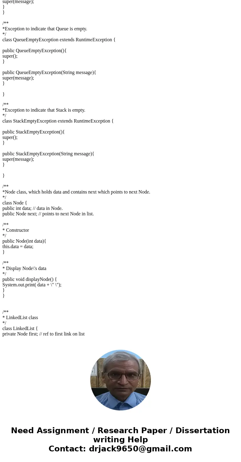 Your objective for this assignment is to implement both the stack and queue data structures in java. You will start by downloading the template files from Black Your objective for this assignment is to implement both the stack and queue data structures in java. You will start by downloading the template files from Black