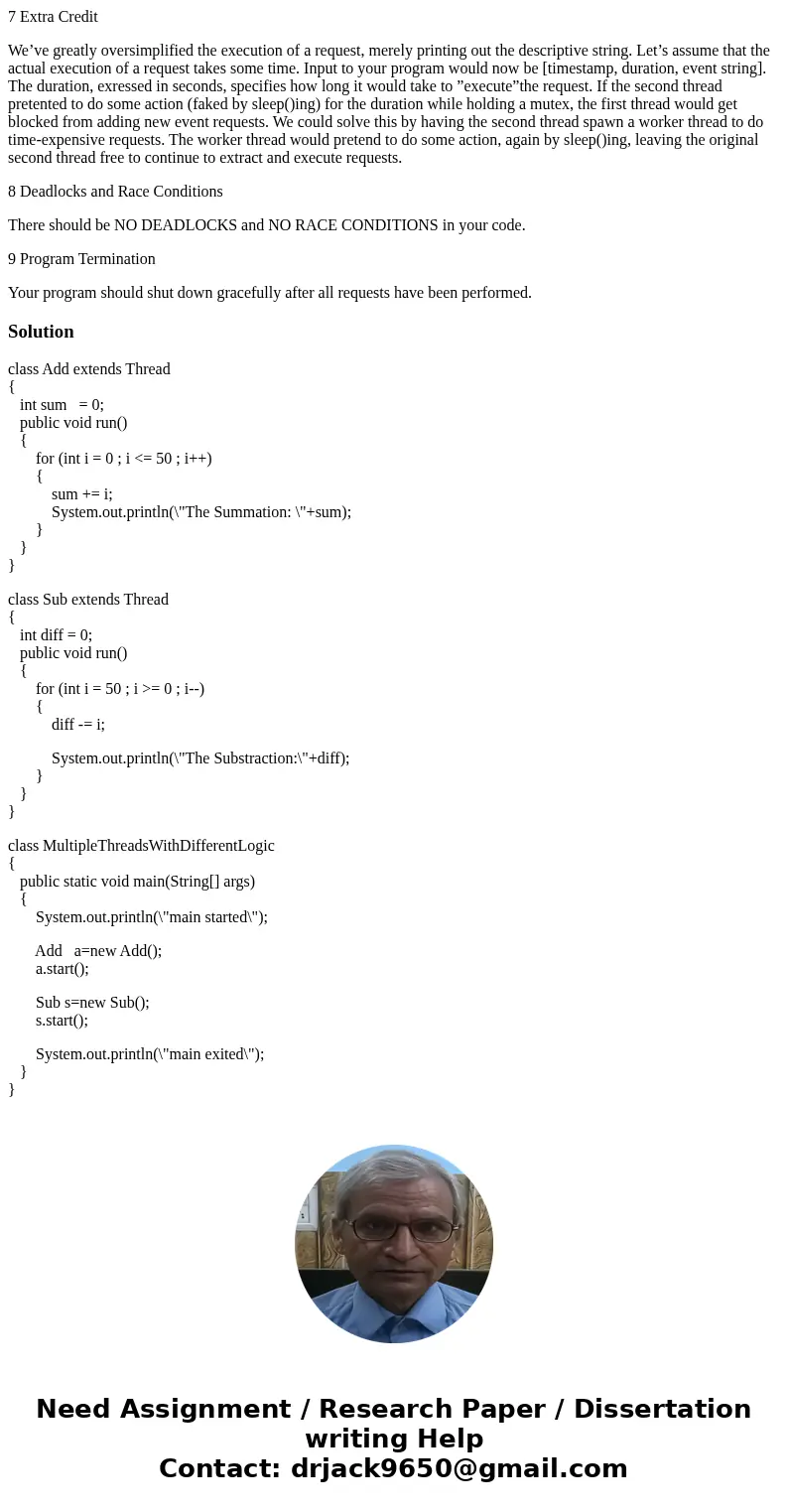 1 Introduction This assignment requires the design and implementation of a multithreaded event scheduler. This will give you an opportunity to write a multithre 1 Introduction This assignment requires the design and implementation of a multithreaded event scheduler. This will give you an opportunity to write a multithre