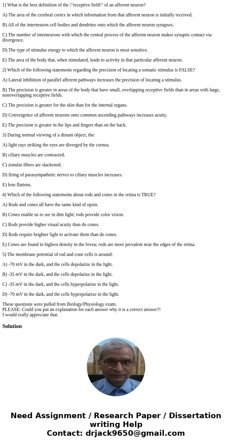 1) What is the best definition of the \