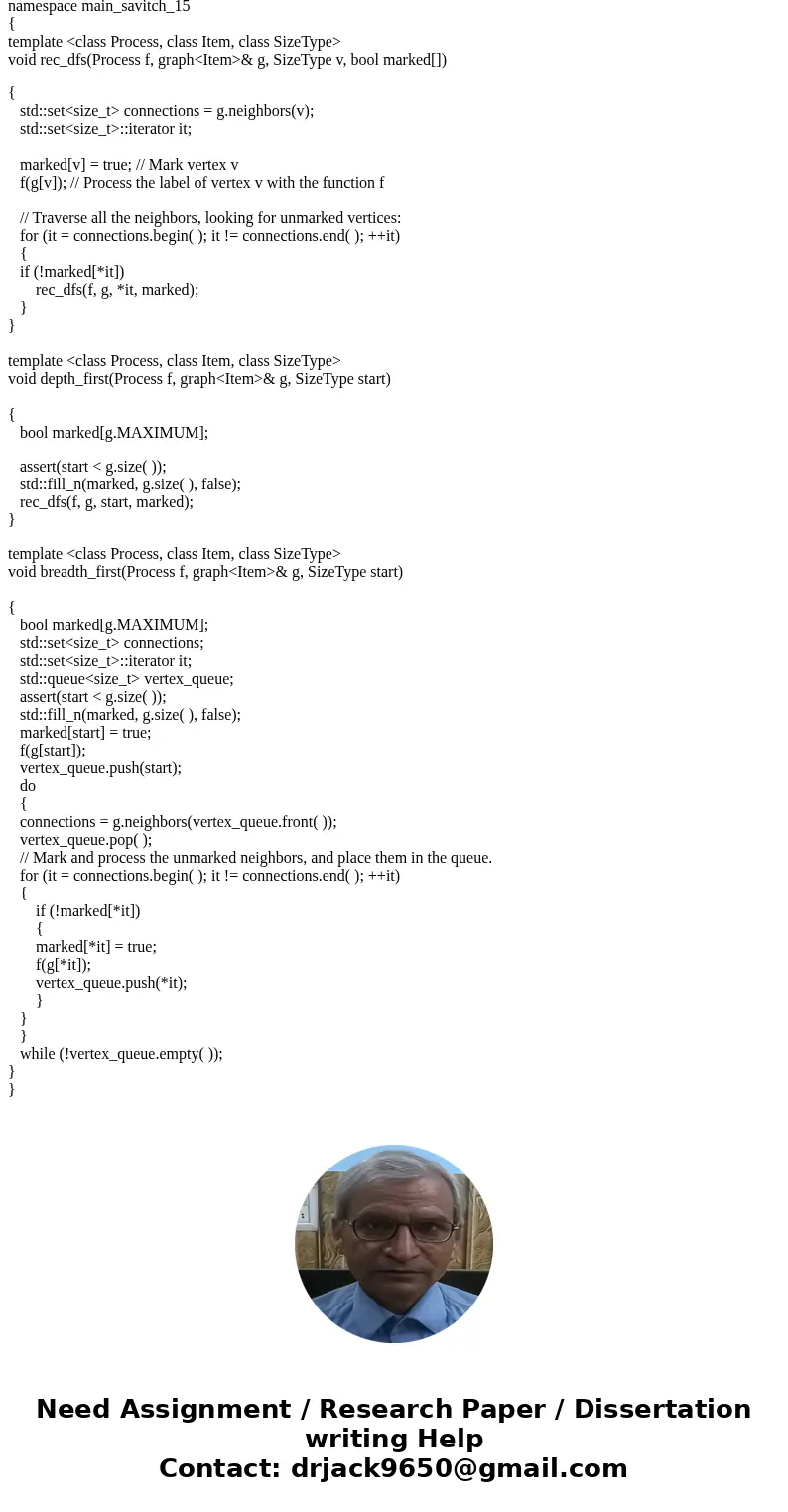 C++,implement a function in C++ with three arguments: a graph, a starting vertex number, and ending vertex number. the function determines whether there is a di C++,implement a function in C++ with three arguments: a graph, a starting vertex number, and ending vertex number. the function determines whether there is a di