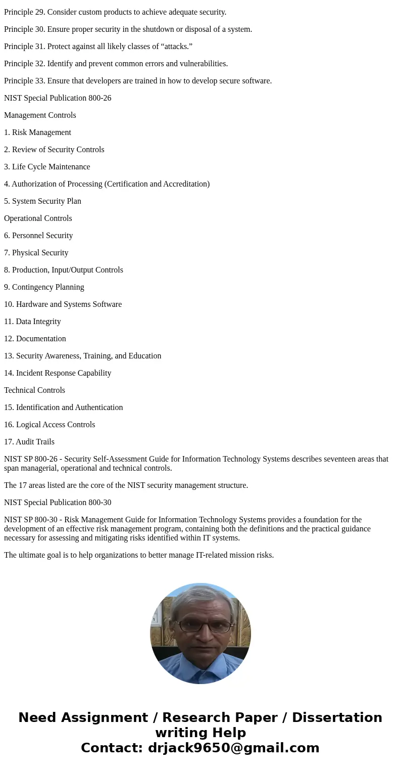 create your own Security Management Model using the NIST Special Publication 800-14 and Evaluate and apply NIST SP 800-26.SolutionNIST SP800-14, subtitled Gener create your own Security Management Model using the NIST Special Publication 800-14 and Evaluate and apply NIST SP 800-26.SolutionNIST SP800-14, subtitled Gener