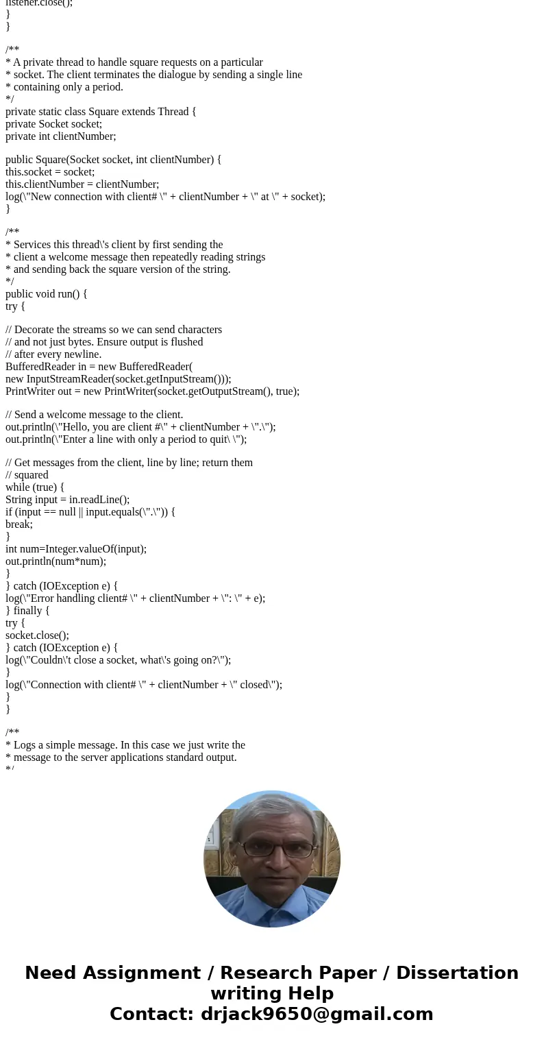 For this activity, you will submit two .java files. You will need to run two classes simultaneously for this activity. Make sure you have a compiler that is cap For this activity, you will submit two .java files. You will need to run two classes simultaneously for this activity. Make sure you have a compiler that is cap