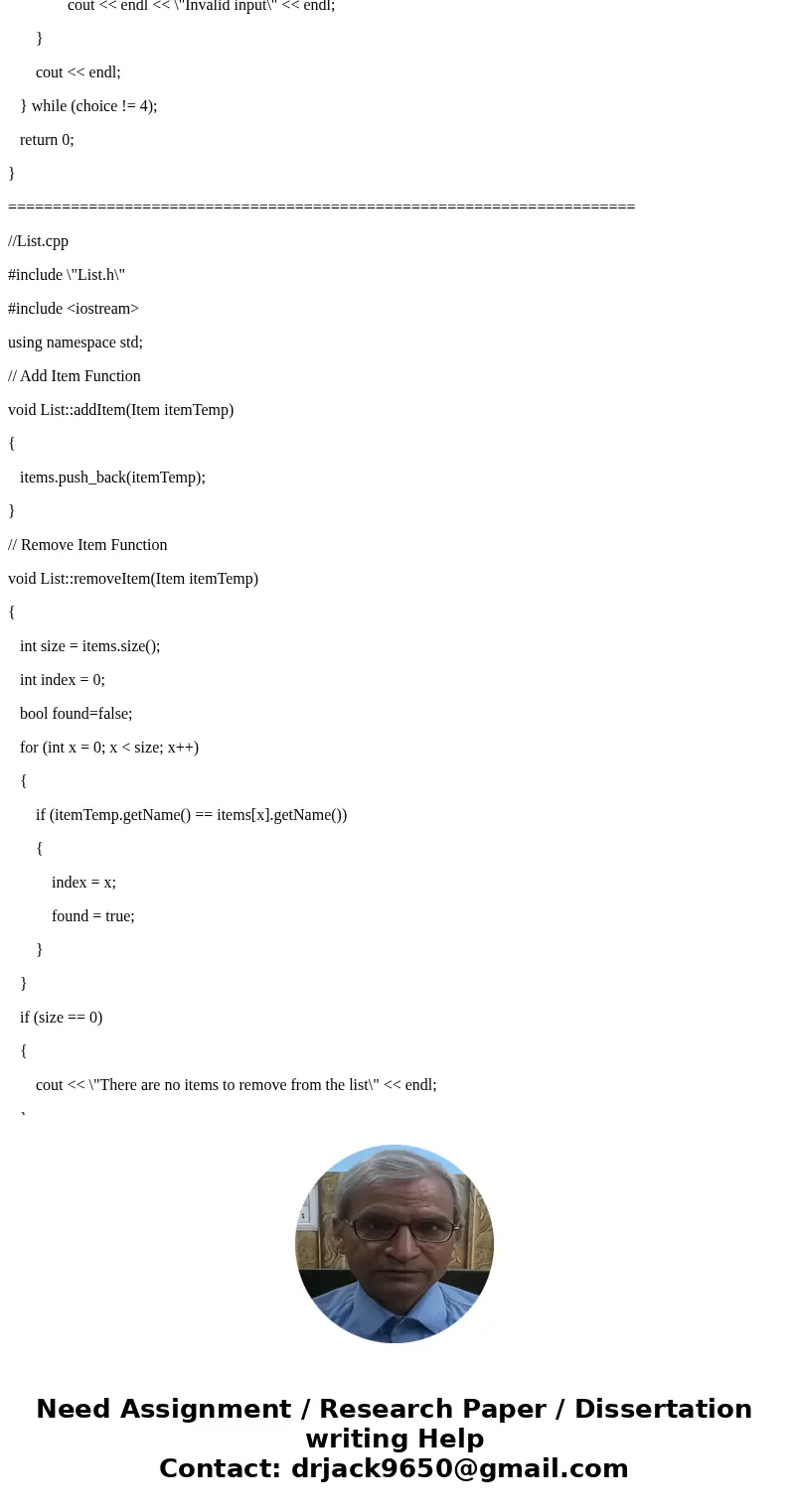 Goals Develop a class from given requirements. Implement that class using object-oriented programming techniques. Overload an operator for a class. In this proj Goals Develop a class from given requirements. Implement that class using object-oriented programming techniques. Overload an operator for a class. In this proj