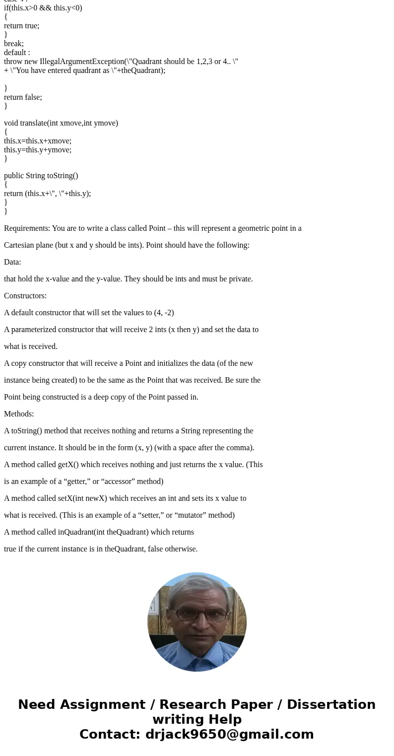 Hi, Im almost finish with the code and need help with the last method the \