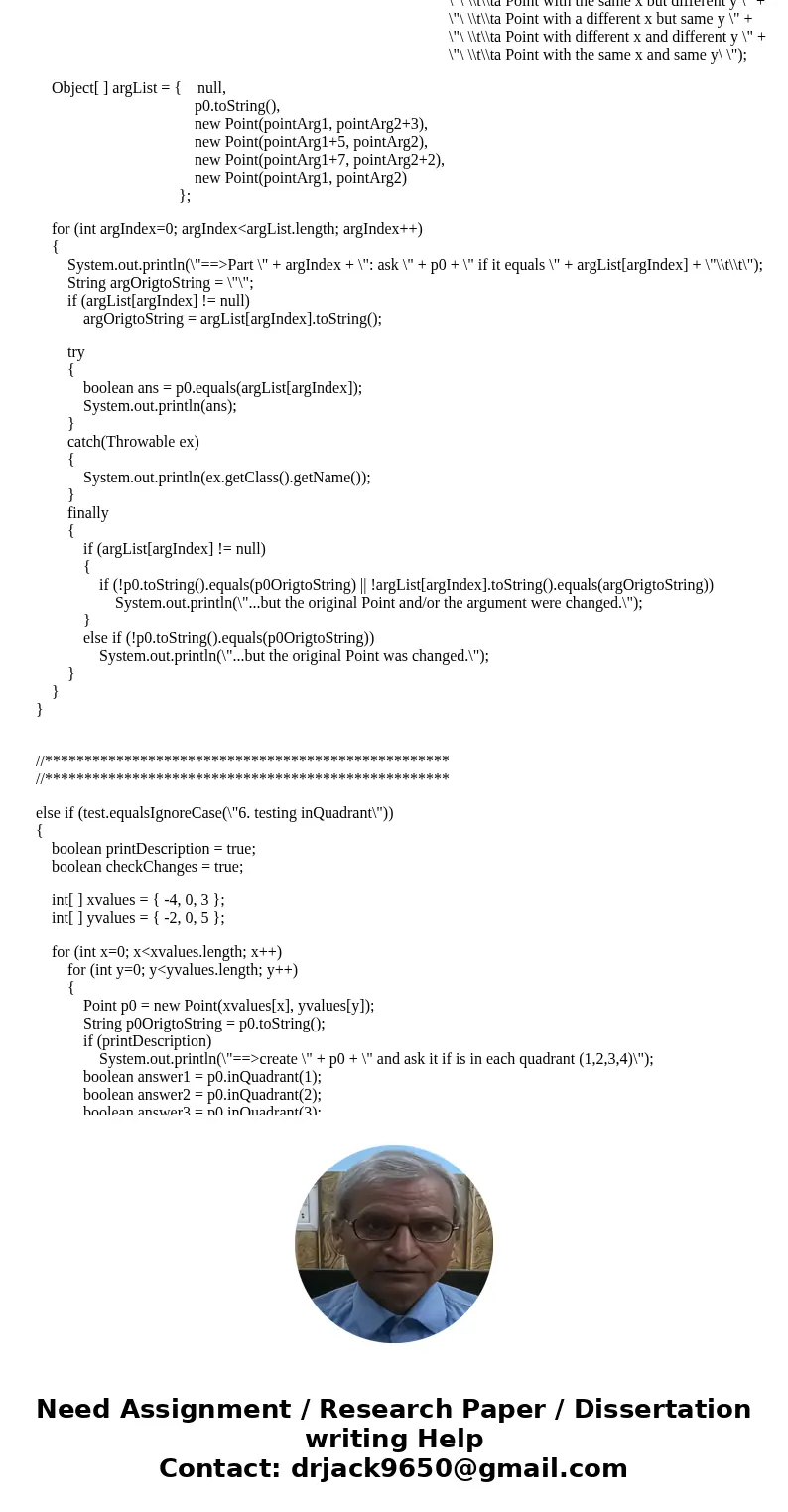 Hi, Im almost finish with the code and need help with the last method the \