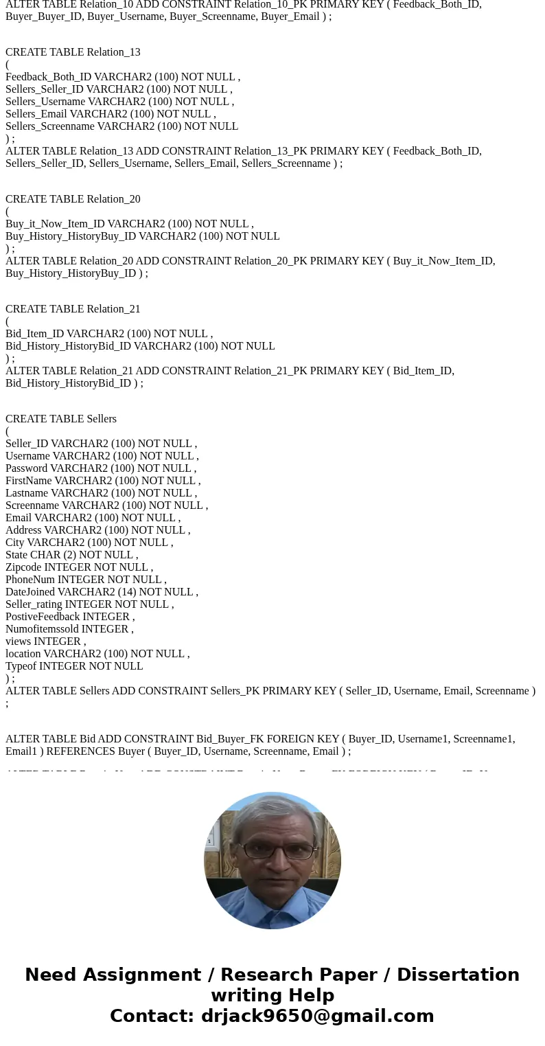 I need help fixing my Database! I have a link to my code If you could fix the code and post it that would save my life. It fails everytime I try to alter a tabl