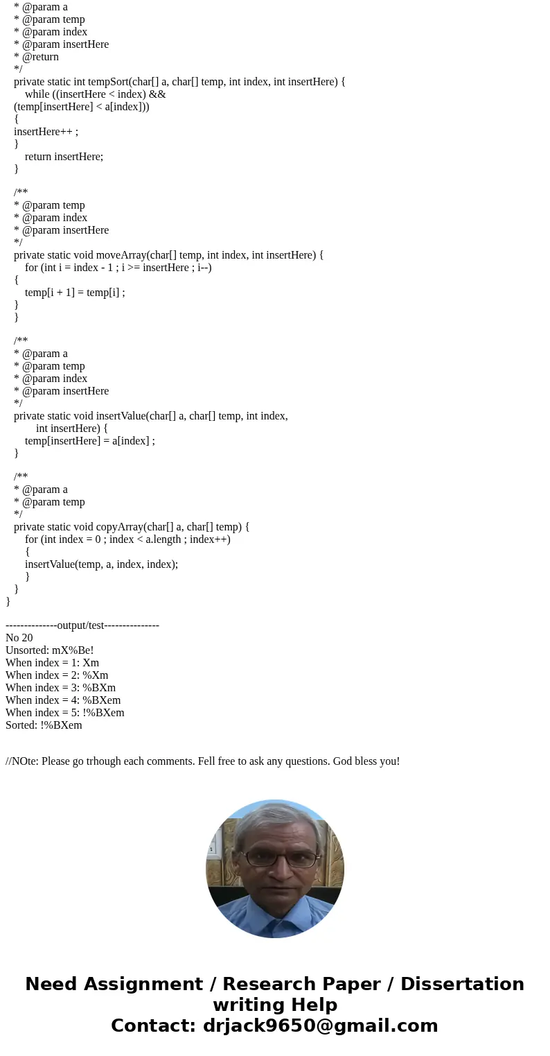Java: 1. Create a new workspace with one class. 2. In your java program, create a method named main. 3. In your java program, create another method named sort w Java: 1. Create a new workspace with one class. 2. In your java program, create a method named main. 3. In your java program, create another method named sort w