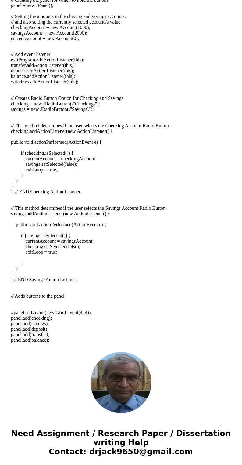 JAVA - Problem: How to click the withdraw button 3 times, and make it work on the third click? I cannot figure it out and cannot find an example. This program a JAVA - Problem: How to click the withdraw button 3 times, and make it work on the third click? I cannot figure it out and cannot find an example. This program a