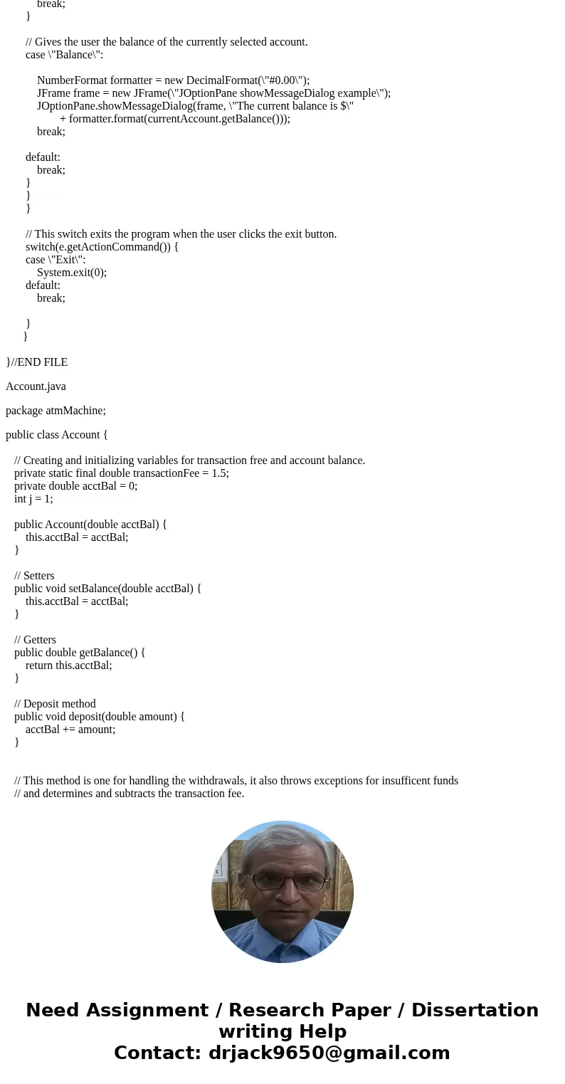 JAVA - Problem: How to click the withdraw button 3 times, and make it work on the third click? I cannot figure it out and cannot find an example. This program a JAVA - Problem: How to click the withdraw button 3 times, and make it work on the third click? I cannot figure it out and cannot find an example. This program a