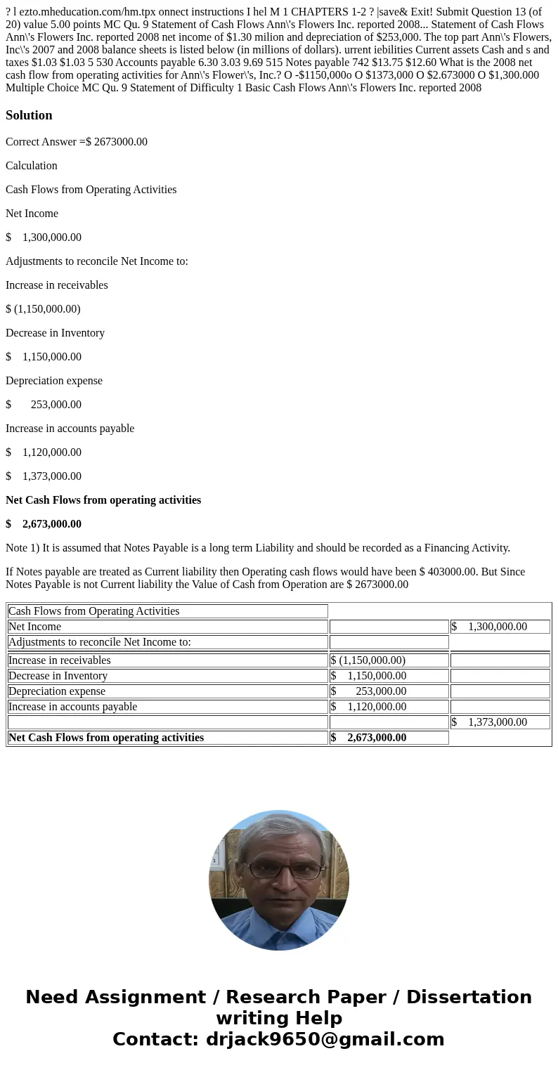  ? l ezto.mheducation.com/hm.tpx onnect instructions I hel M 1 CHAPTERS 1-2 ? |save& Exit! Submit Question 13 (of 20) value 5.00 points MC Qu. 9 Statement o