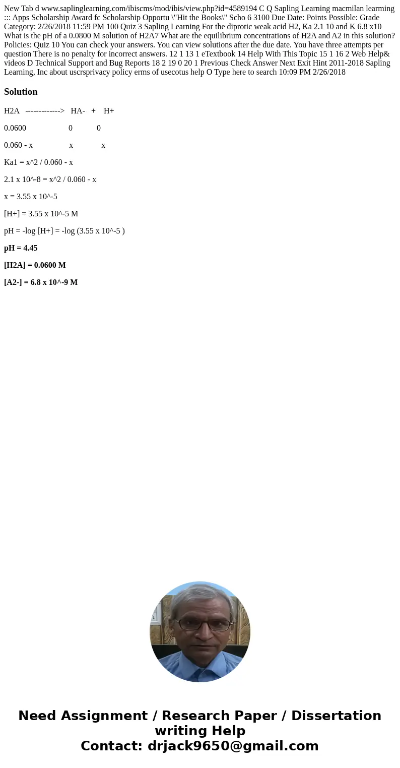  New Tab d www.saplinglearning.com/ibiscms/mod/ibis/view.php?id=4589194 C Q Sapling Learning macmilan learming ::: Apps Scholarship Award fc Scholarship Opportu