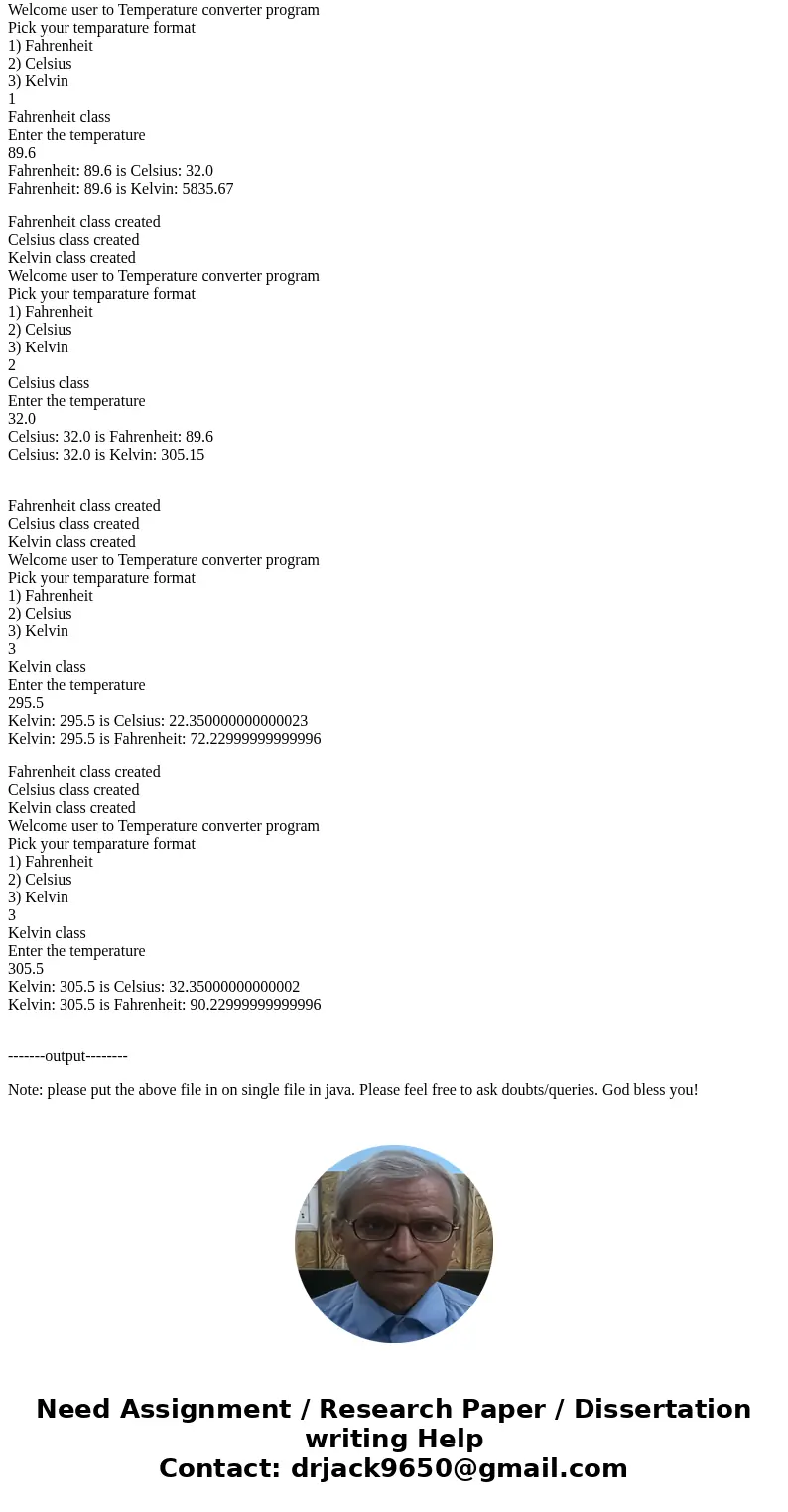 Please i need some help with this assigment in Java! Java Programming (Assignment 6 – Classes/Objects) You will use your knowledge of Java programming to create Please i need some help with this assigment in Java! Java Programming (Assignment 6 – Classes/Objects) You will use your knowledge of Java programming to create